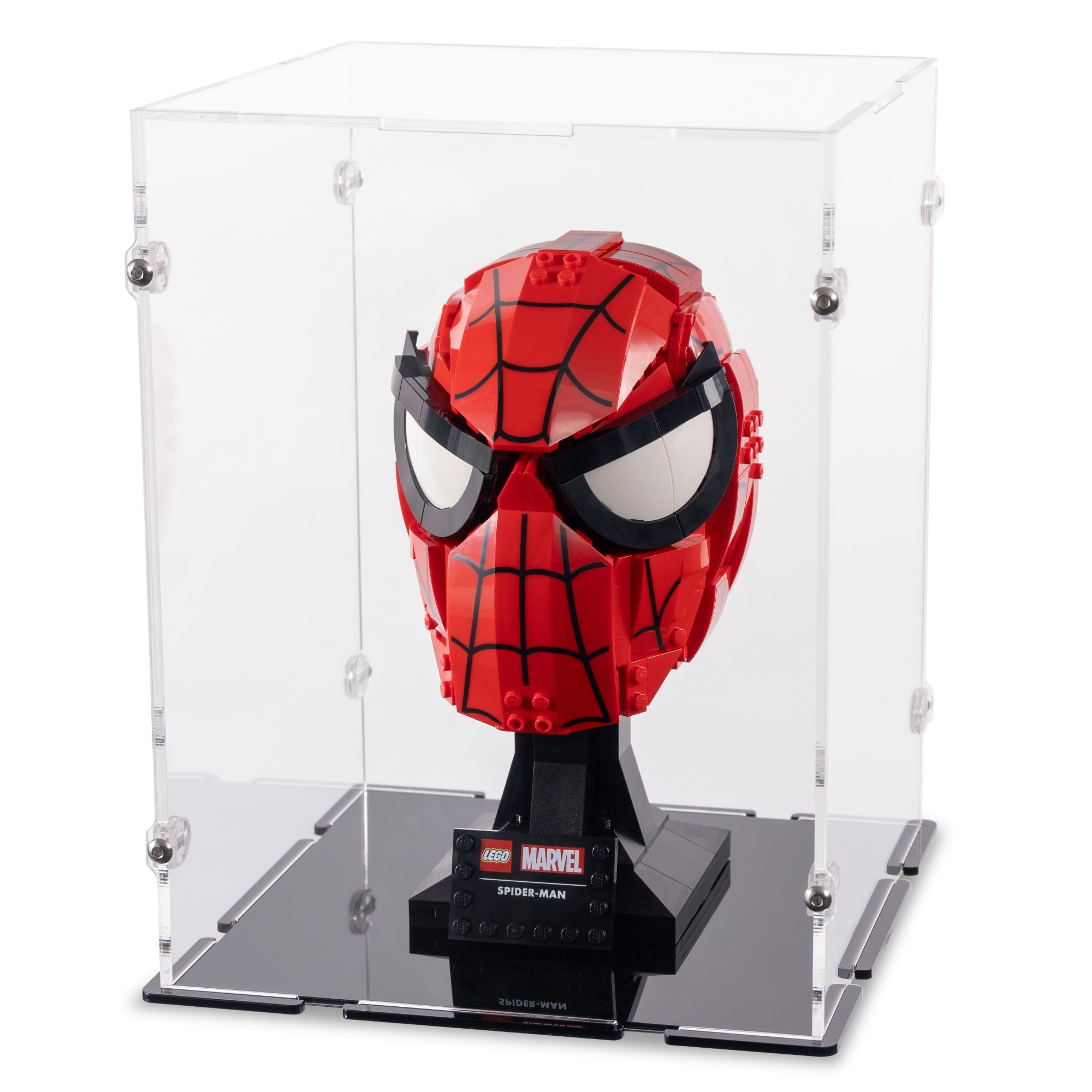 Spider-Man's Mask Display Case for LEGO 76285