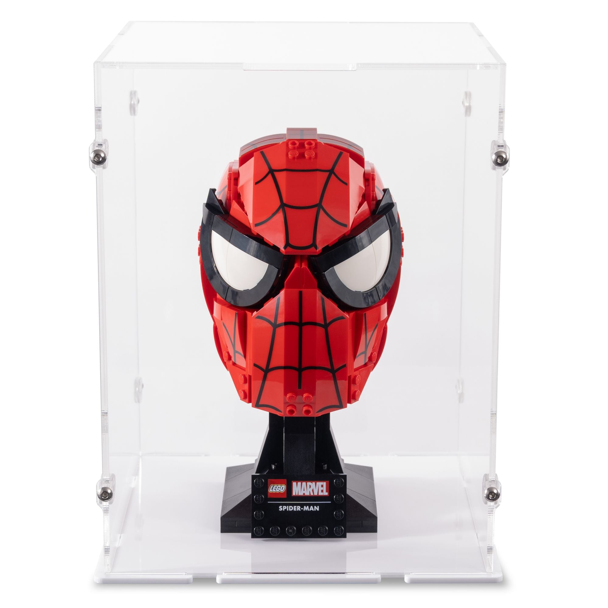 Spider-Man's Mask Display Case for LEGO 76285