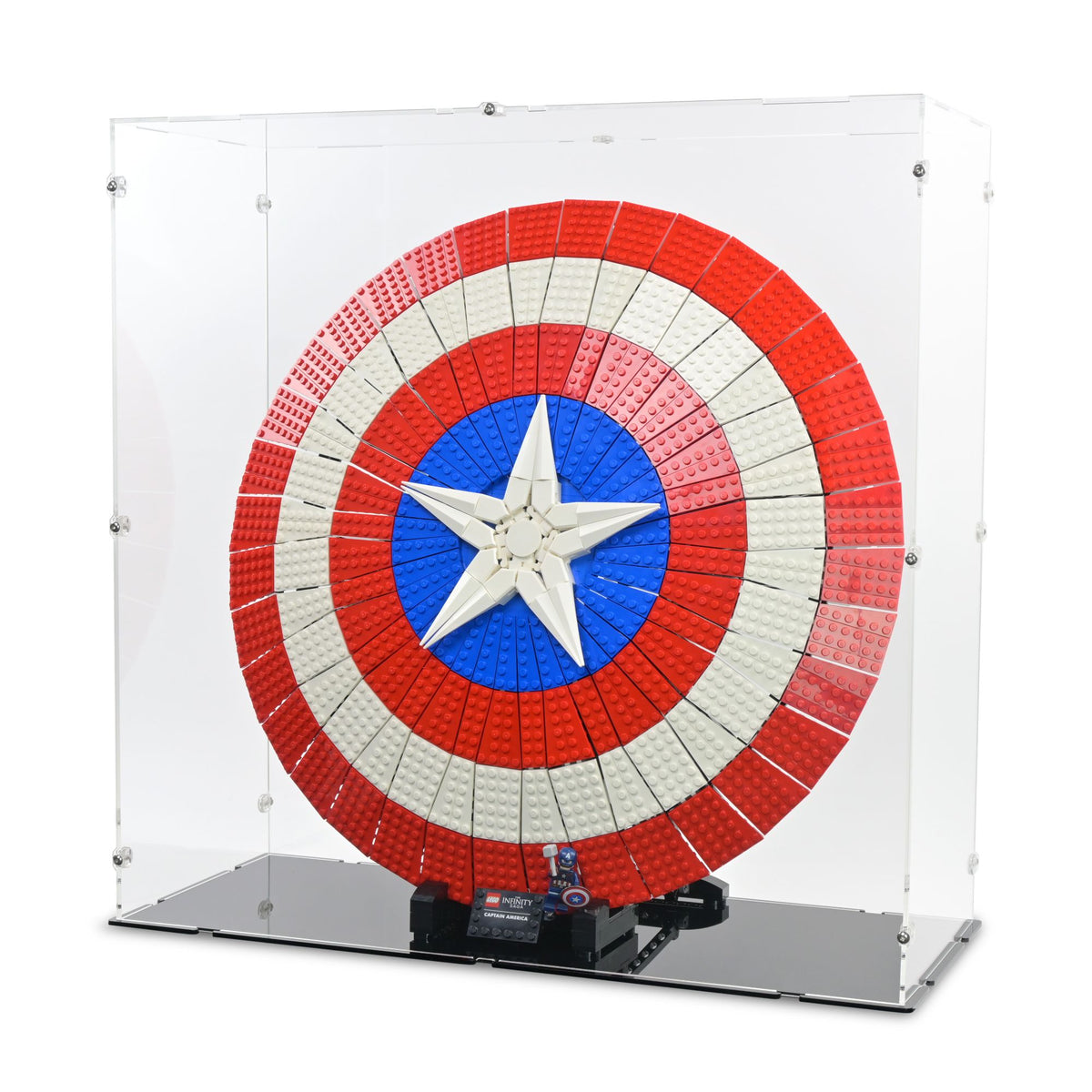 Captain America's Shield Display Case for LEGO 76262