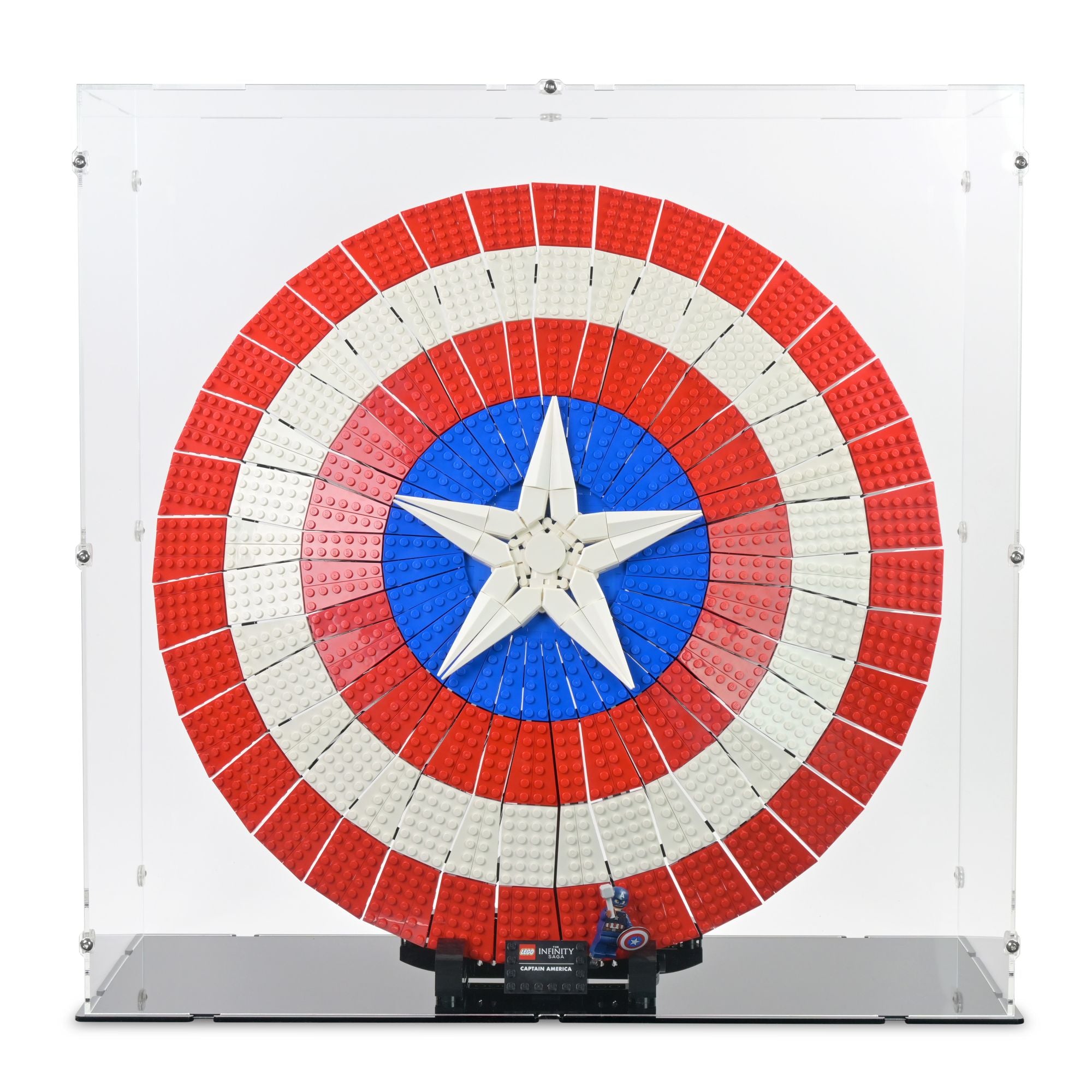 Captain America's Shield Display Case for LEGO 76262