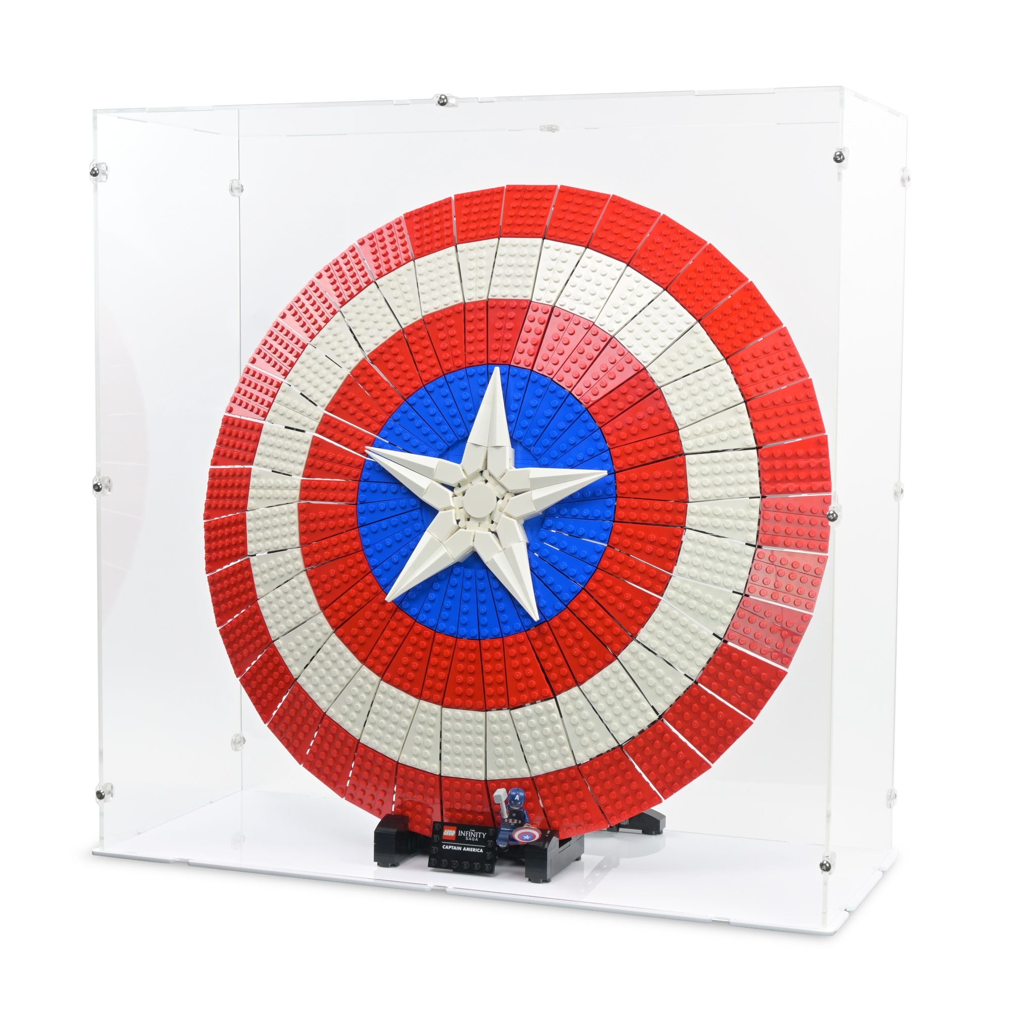 Captain America's Shield Display Case for LEGO 76262