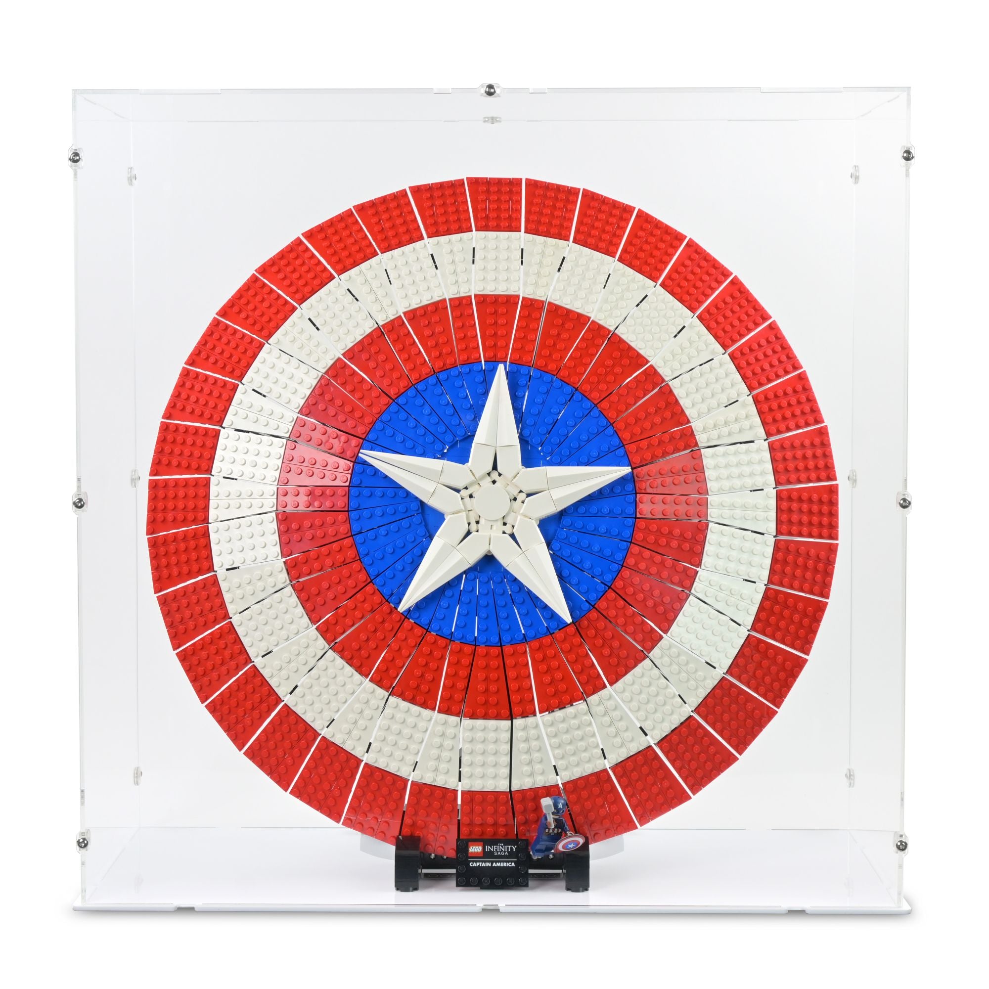 Captain America's Shield Display Case for LEGO 76262