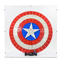 Captain America's Shield Display Case for LEGO 76262