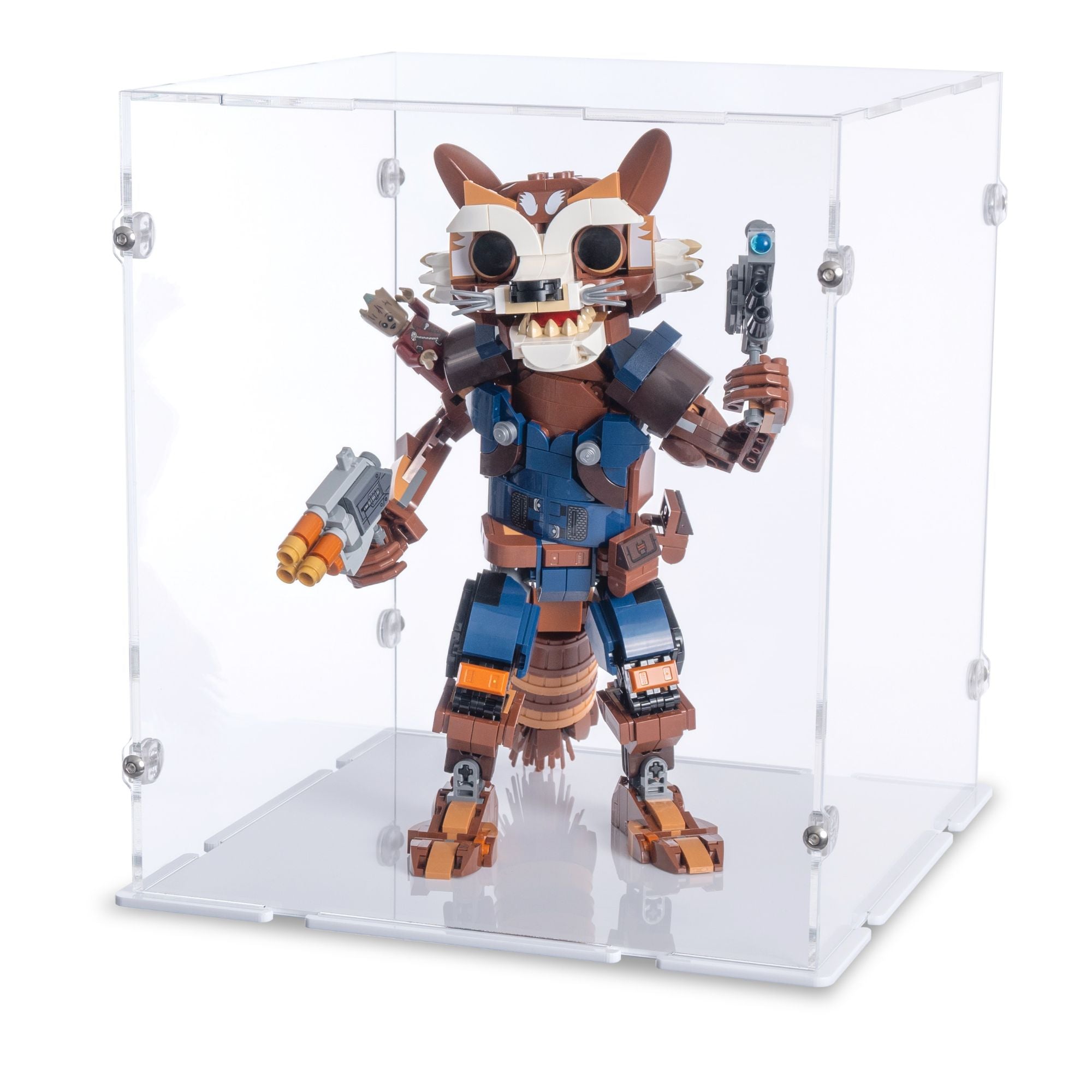Rocket & Baby Groot Display Case for LEGO 76282