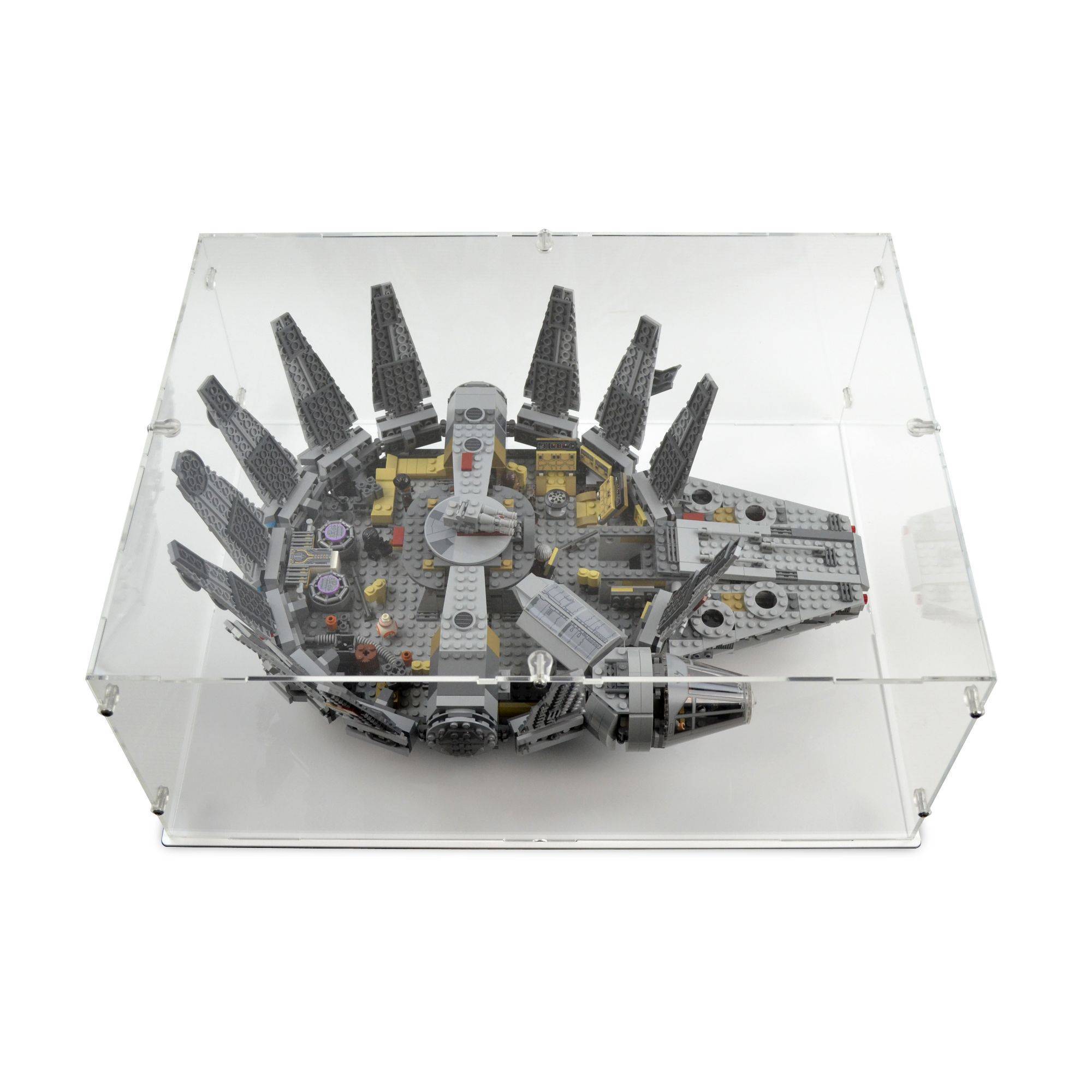 Millennium Falcon Display Case for LEGO 75257 / 75105 / 7965