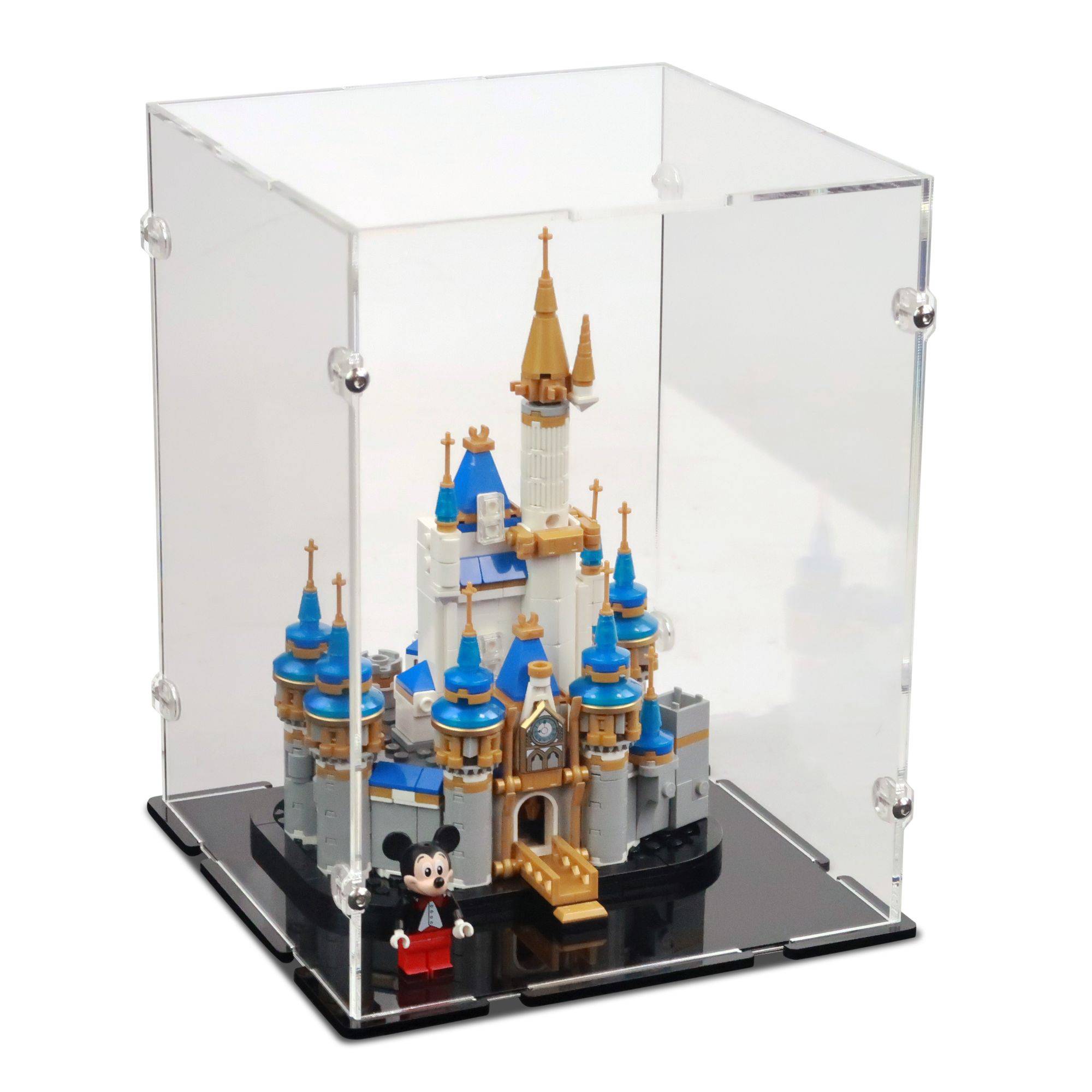 Mini Disney Castle Display Case for LEGO 40478