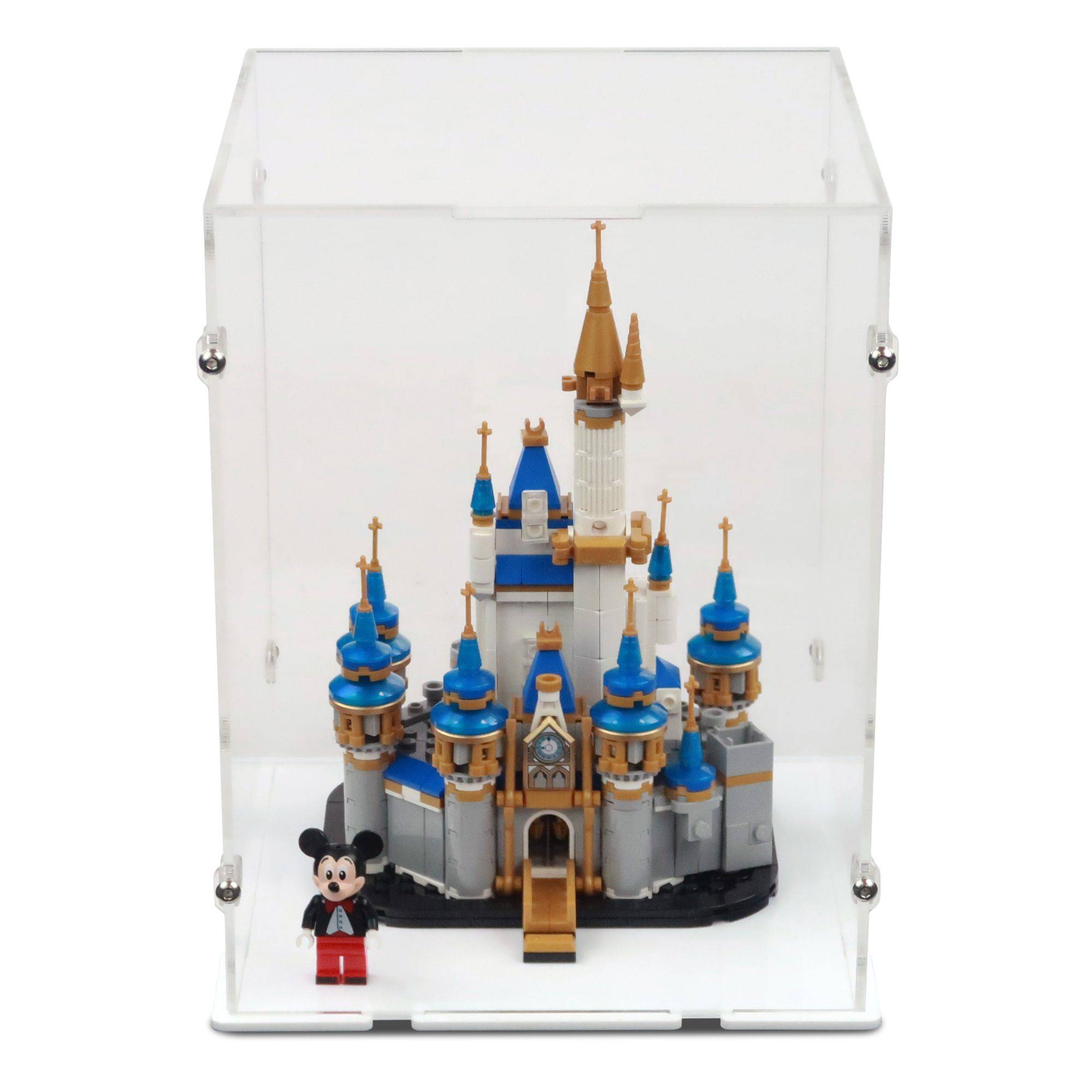 Mini Disney Castle Display Case for LEGO 40478