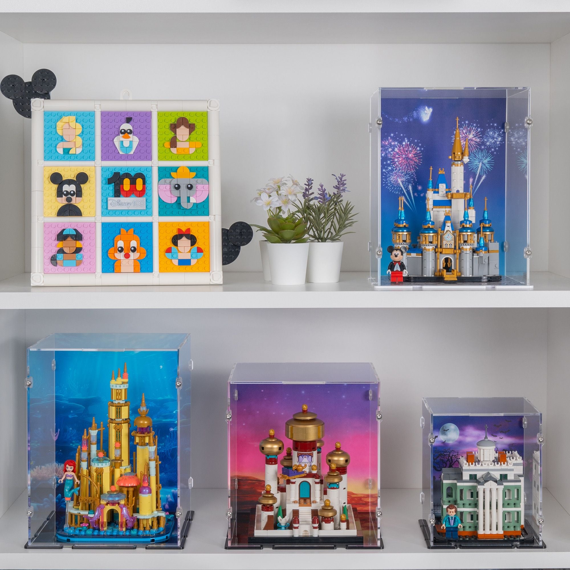 Mini Disney Palace of Agrabah Display Case for LEGO 40613