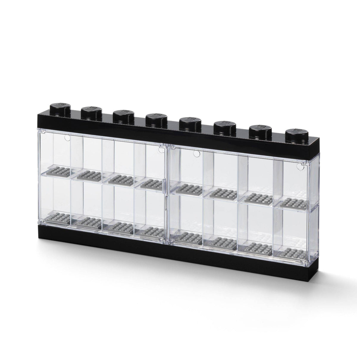 16 LEGO Minifigure Stackable Display Case - Black