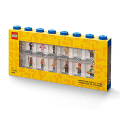 16 LEGO Minifigure Stackable Display Case - Blue