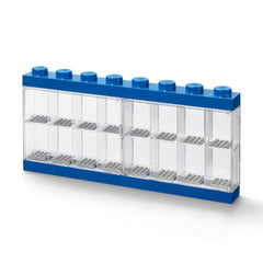 16 LEGO Minifigure Stackable Display Case - Blue
