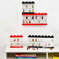 16 LEGO Minifigure Stackable Display Case - Blue