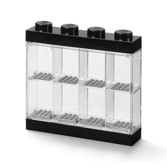 8 LEGO Minifigure Stackable Display Case - Black