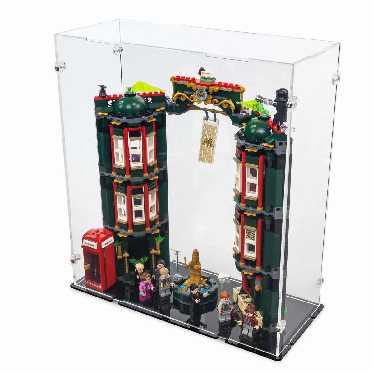 The Ministry of Magic Display Case for LEGO 76403