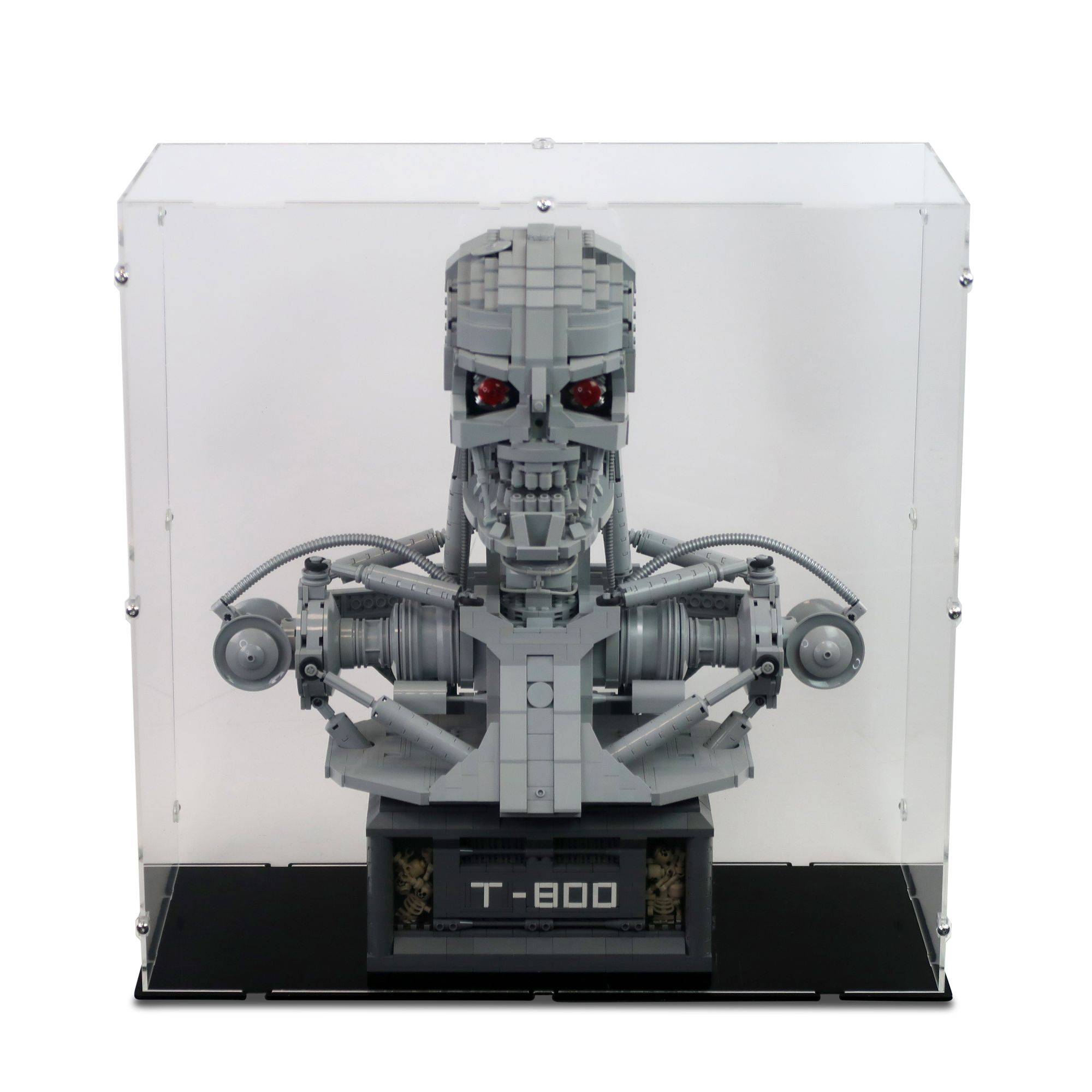 MOC T-800 Terminator Bust Display Case