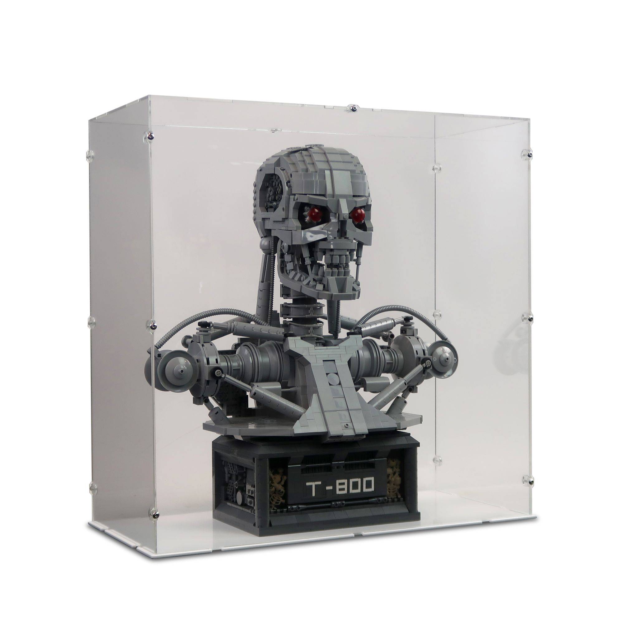 MOC T-800 Terminator Bust Display Case