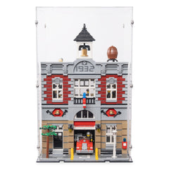 Fire Brigade Display Case for LEGO 10197