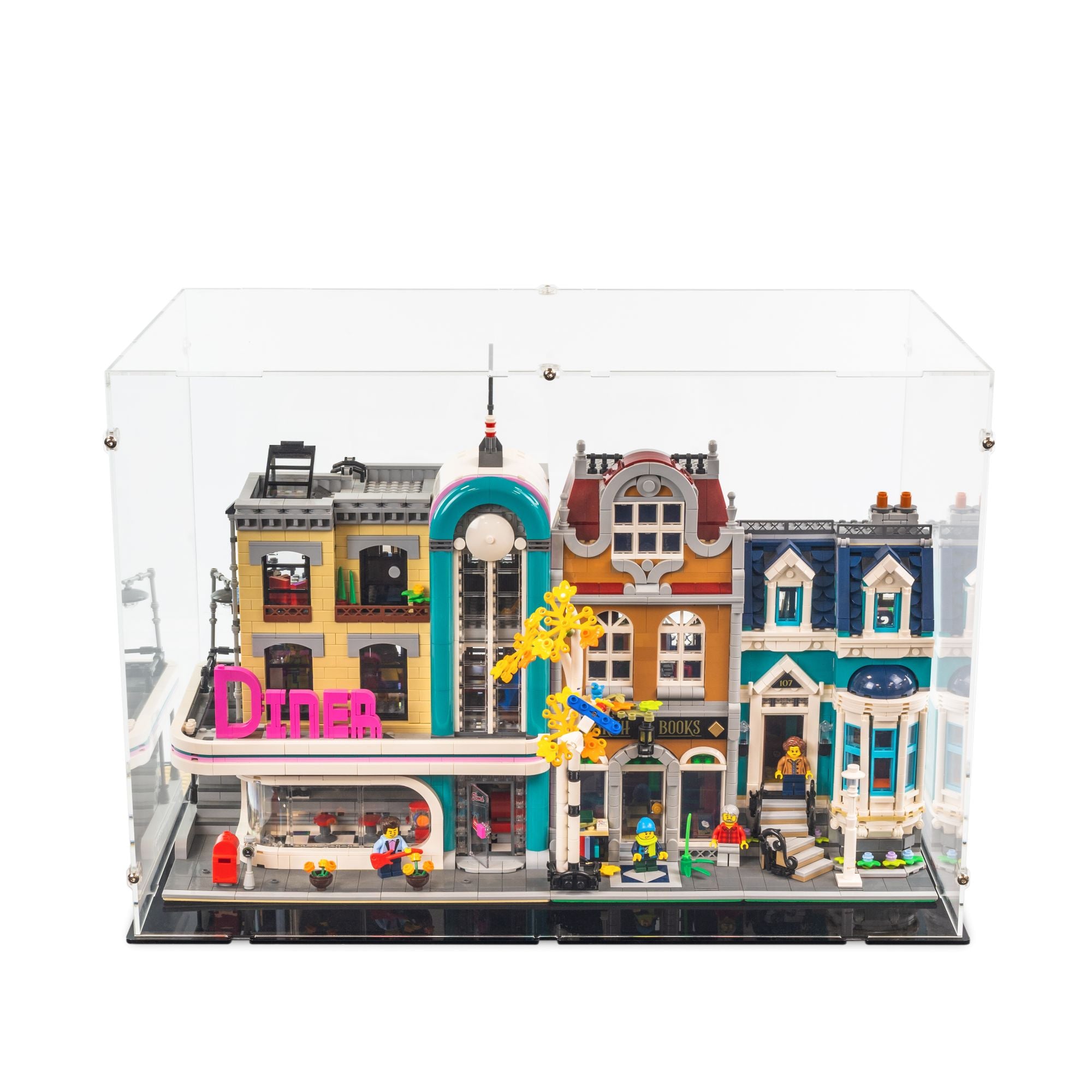 2x LEGO Modular Buildings XL Display Case H36