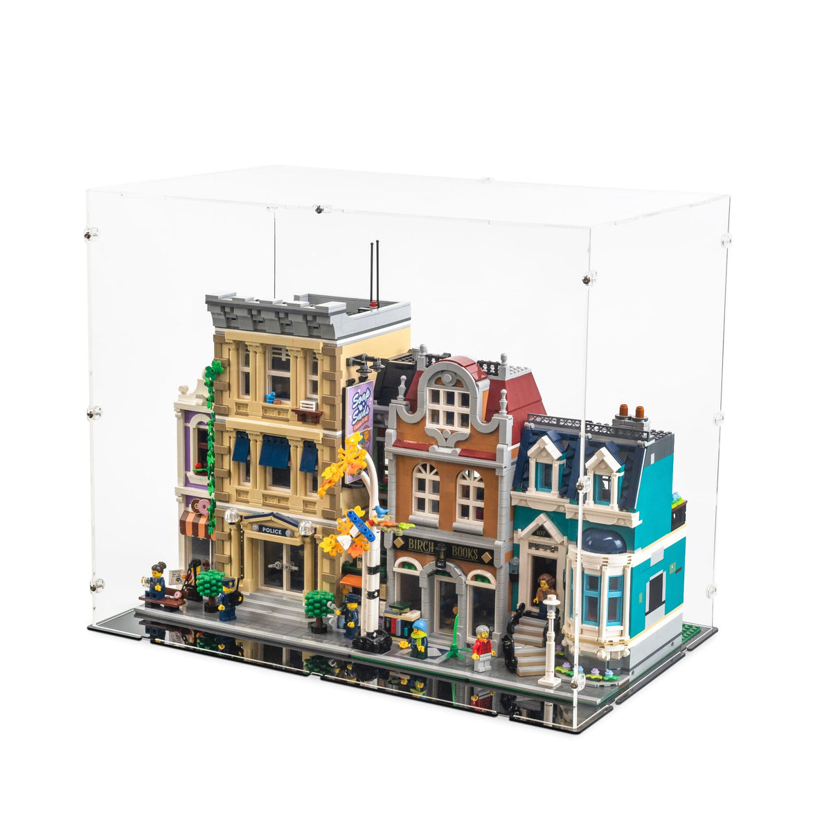 2x LEGO Modular Buildings XL Display Case H43