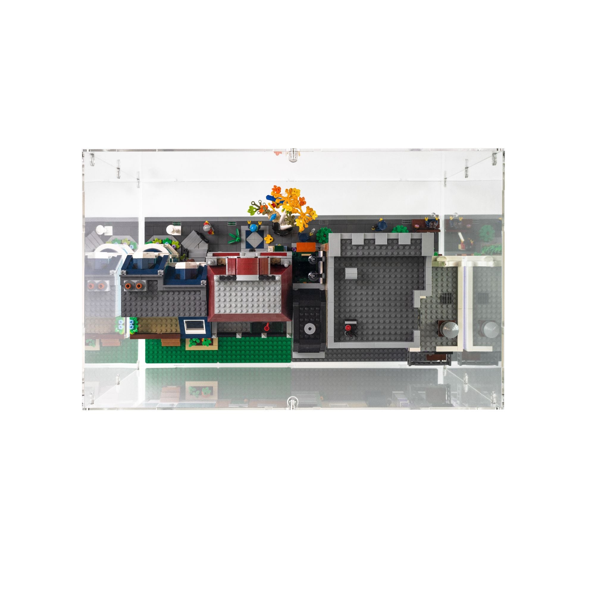 2x LEGO Modular Buildings XL Display Case H43