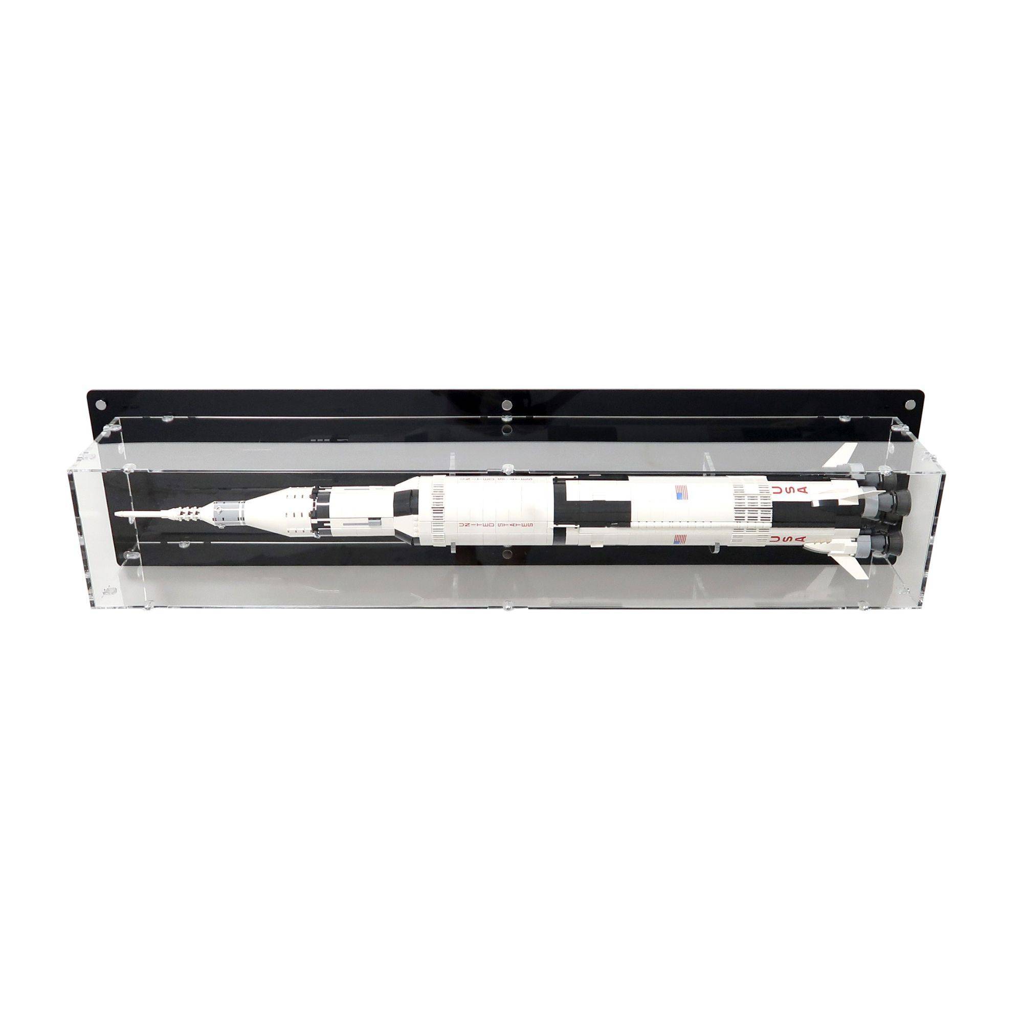 3in1 Wall Case for 21309/92176 NASA Saturn V