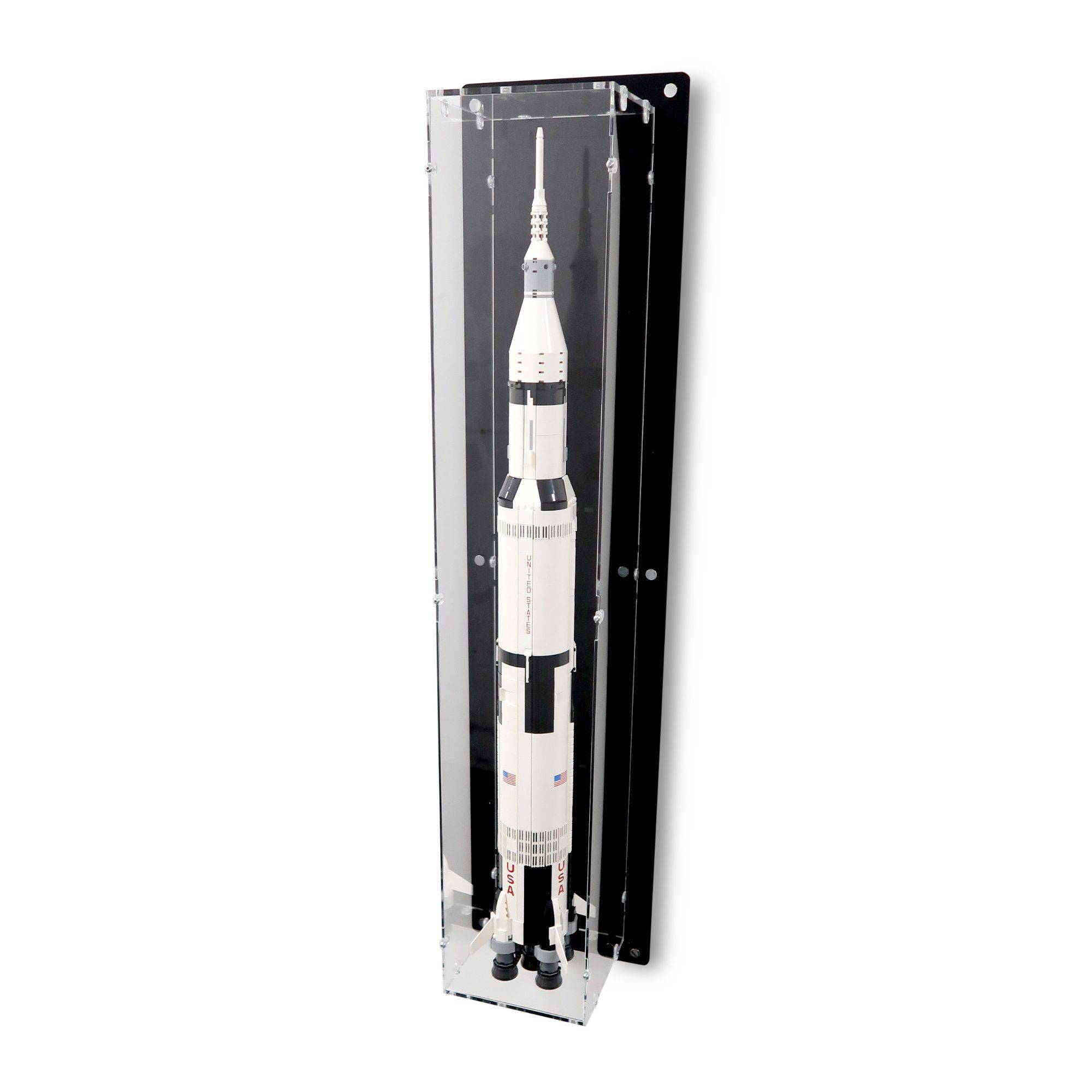 3in1 Wall Case for 21309/92176 NASA Saturn V
