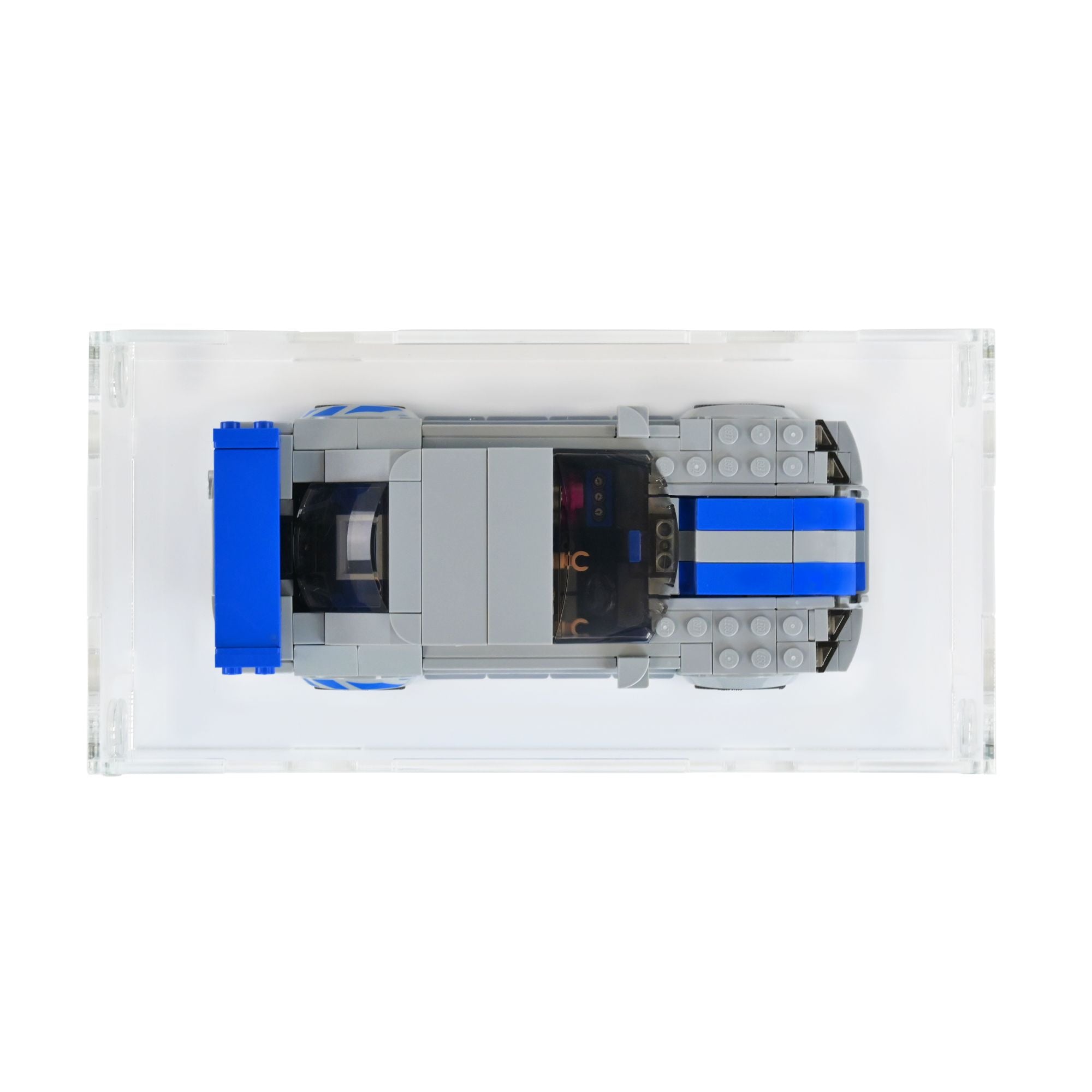 2 Fast 2 Furious Nissan Skyline GT-R (R34) Display Case for LEGO 76917