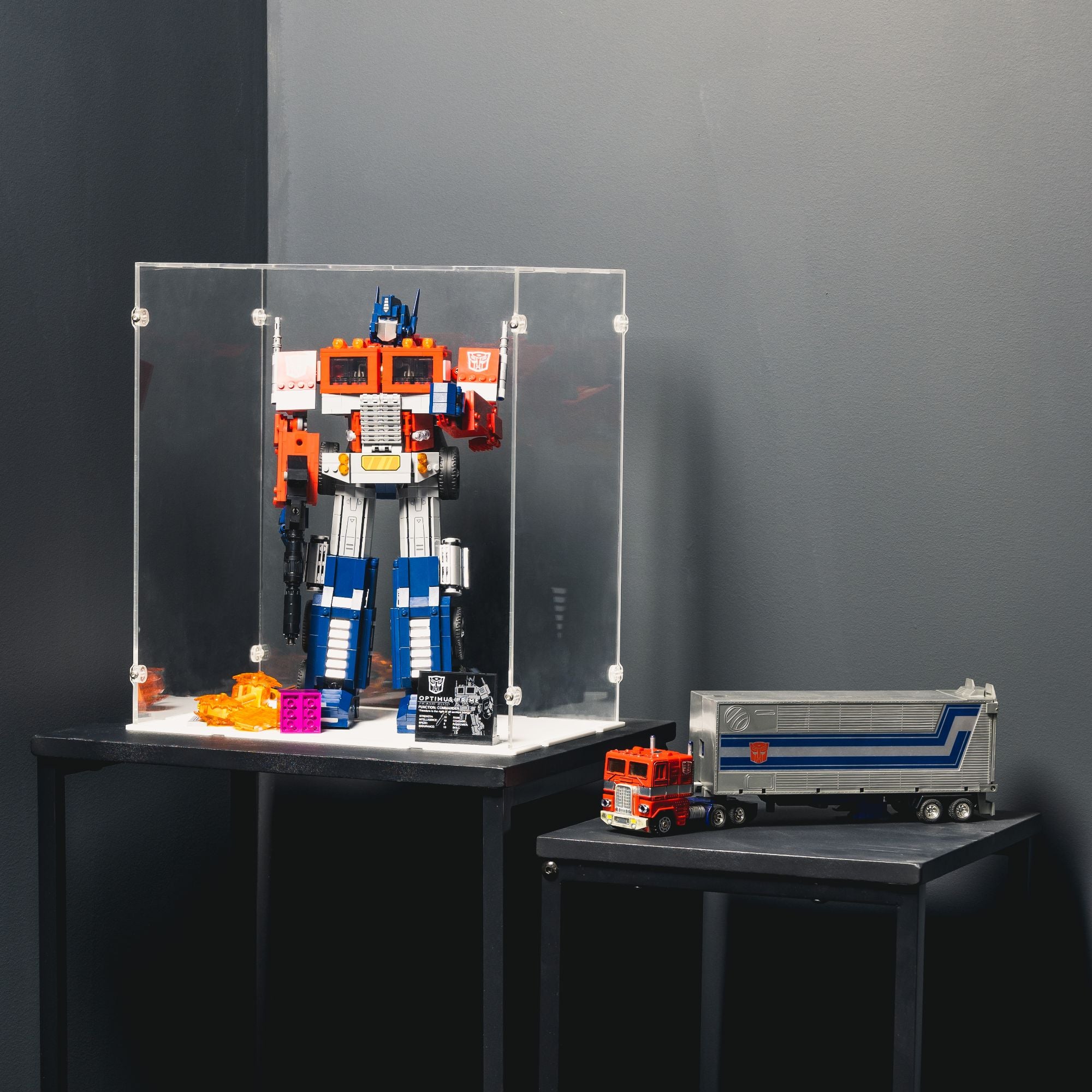 Optimus Prime Display Case for LEGO 10302
