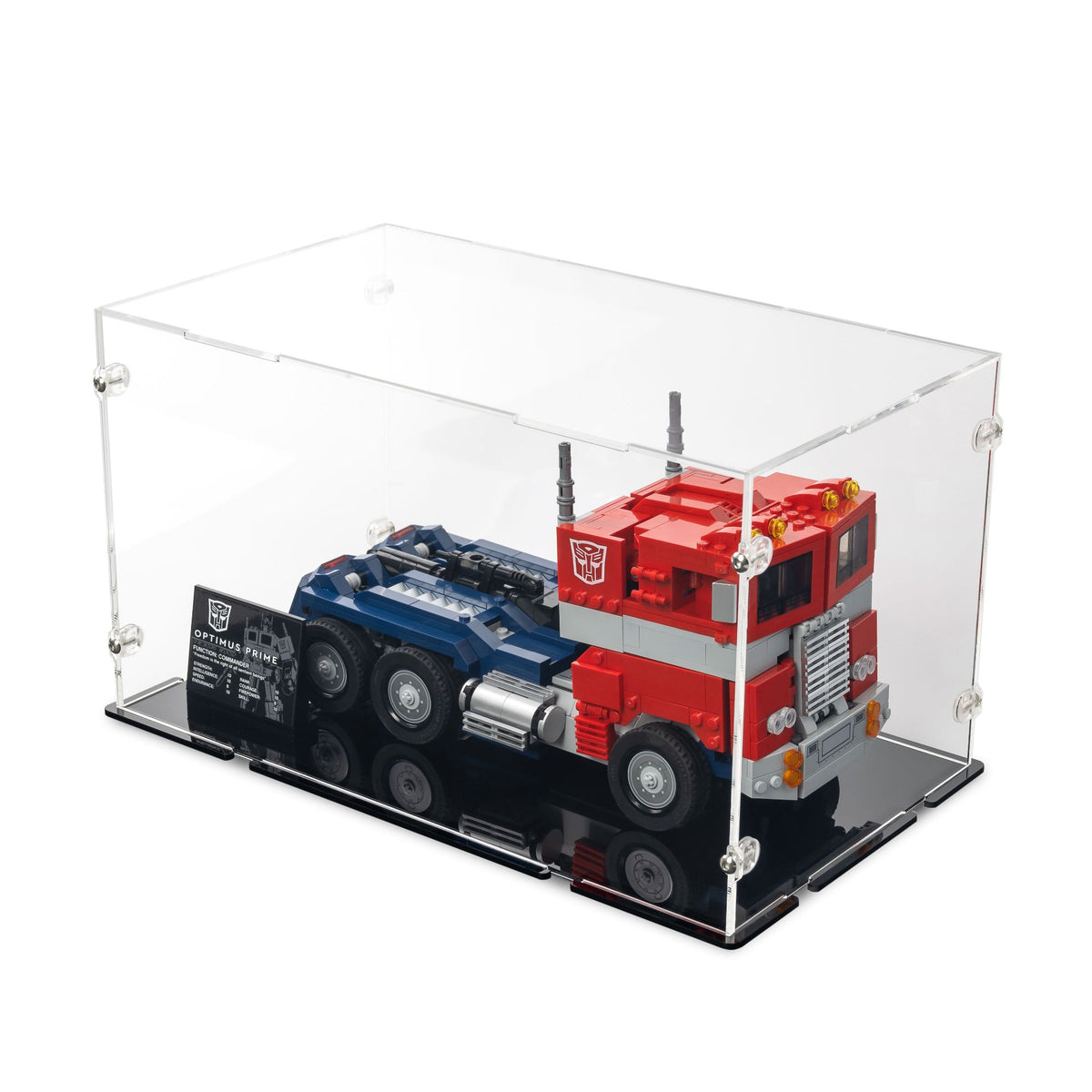 Optimus Prime Truck Display Case for LEGO 10302