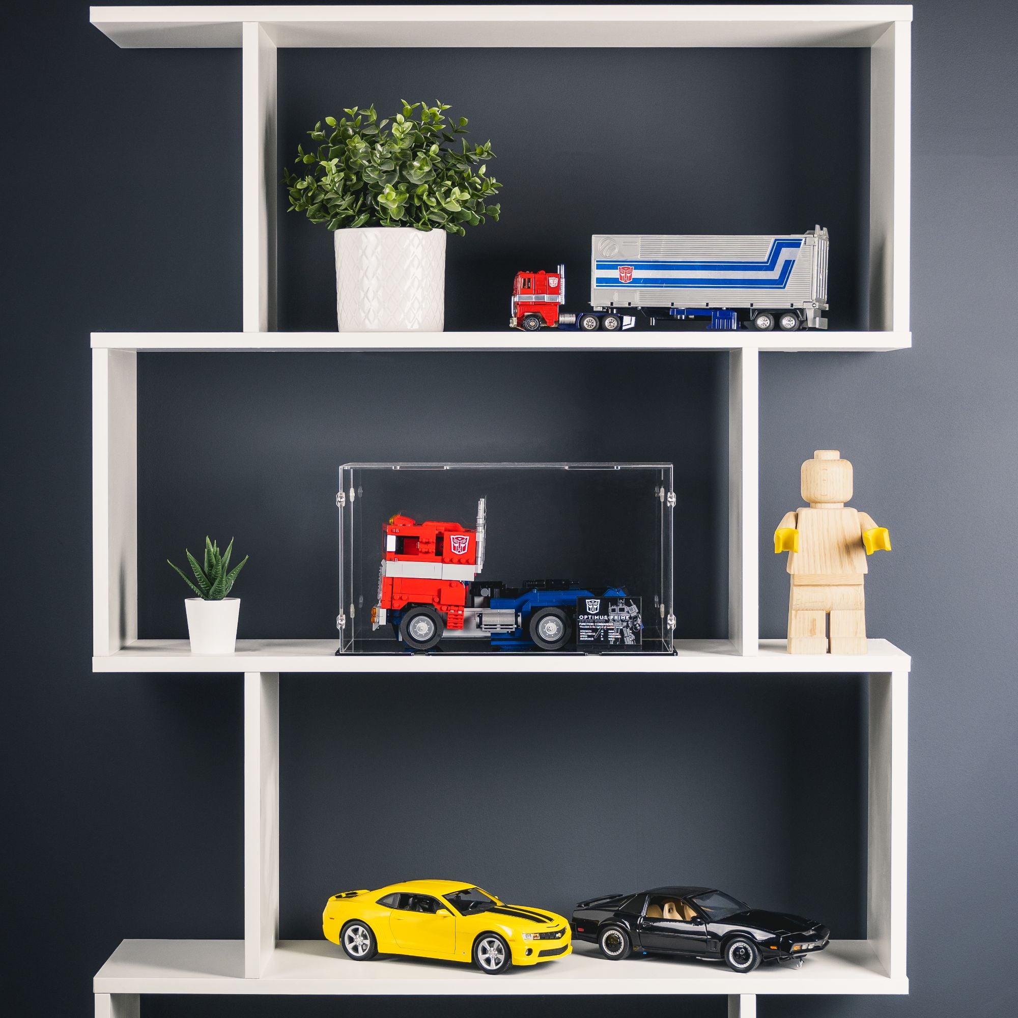 Optimus Prime Truck Display Case for LEGO 10302