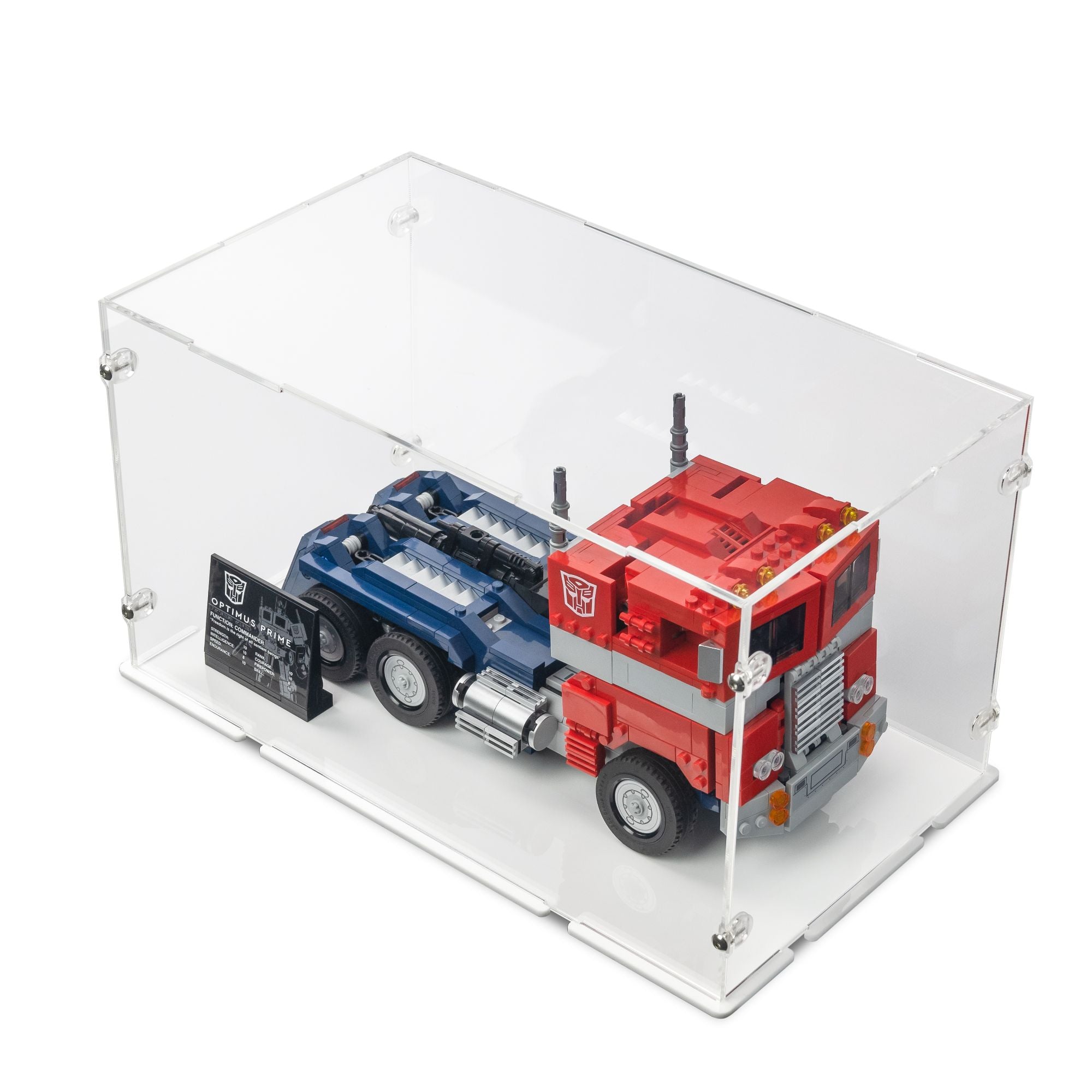Optimus Prime Truck Display Case for LEGO 10302