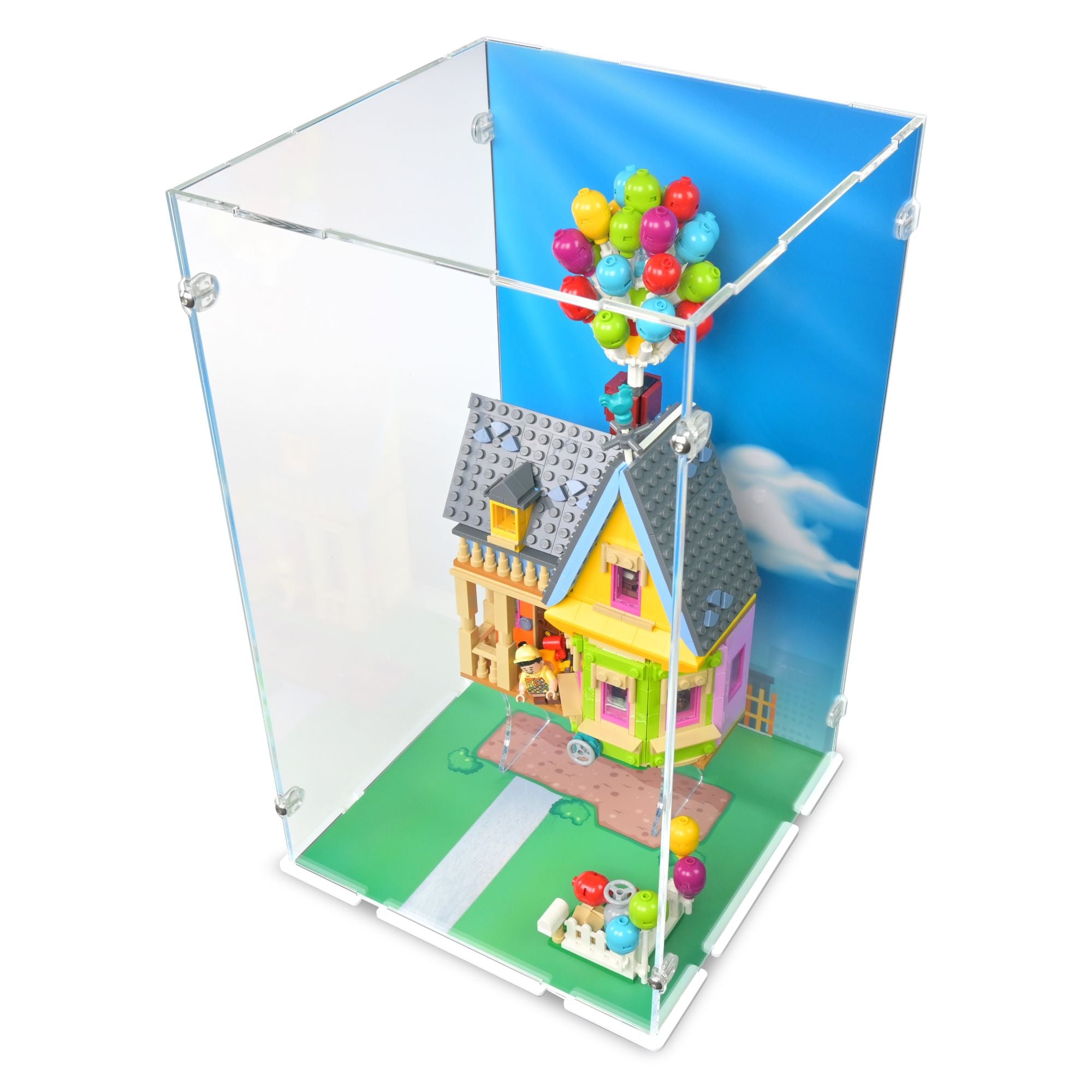 UP House Deluxe XL Display Case for LEGO 43217