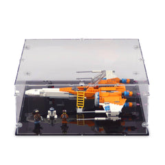 Poe's X-Wing Fighter Display Case for LEGO 75102/75273