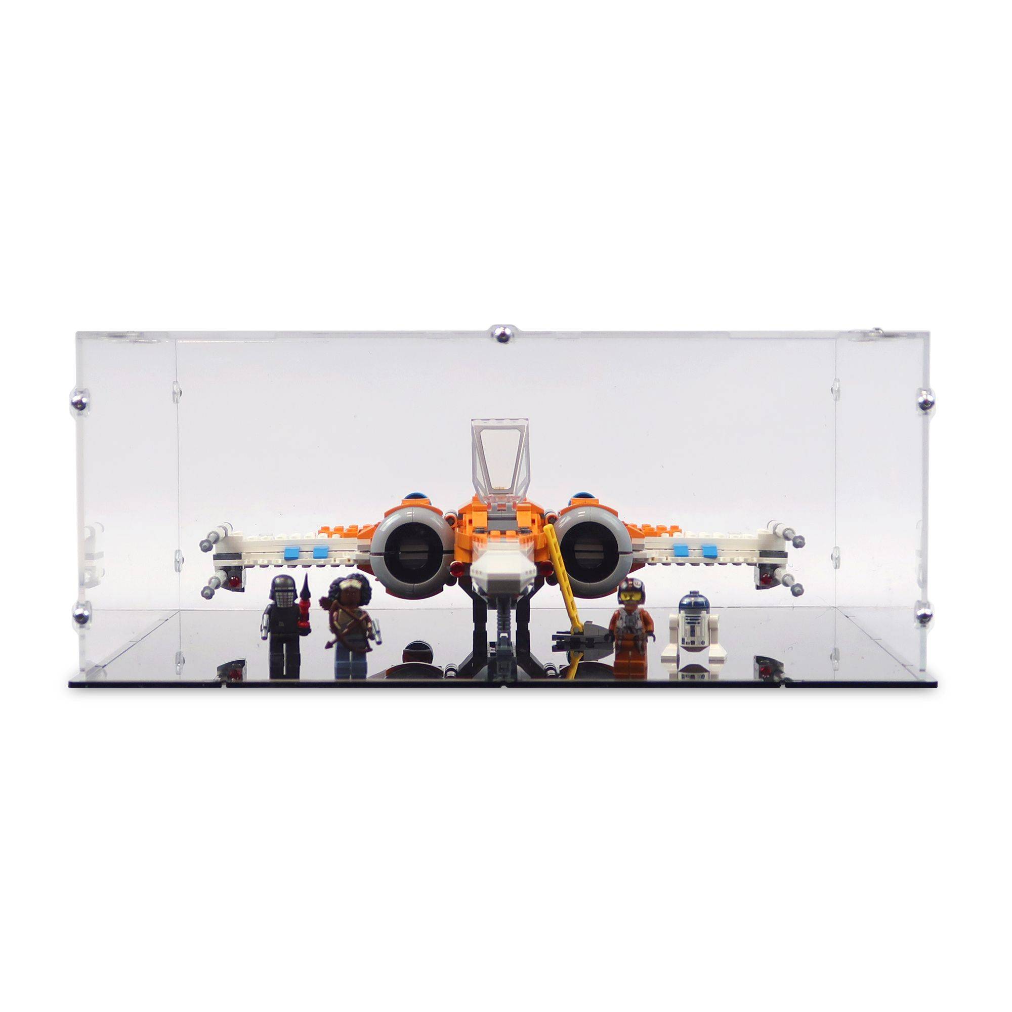 Poe's X-Wing Fighter Display Case for LEGO 75102/75273