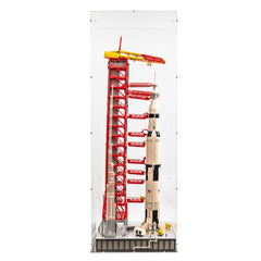 NASA Apollo Saturn V Launch Tower Display Case for LEGO 21309/92176