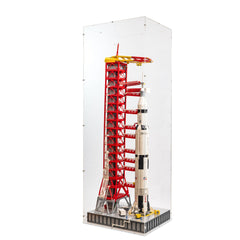 NASA Apollo Saturn V Launch Tower Display Case for LEGO 21309/92176