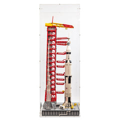 NASA Apollo Saturn V Launch Tower Display Case for LEGO 21309/92176
