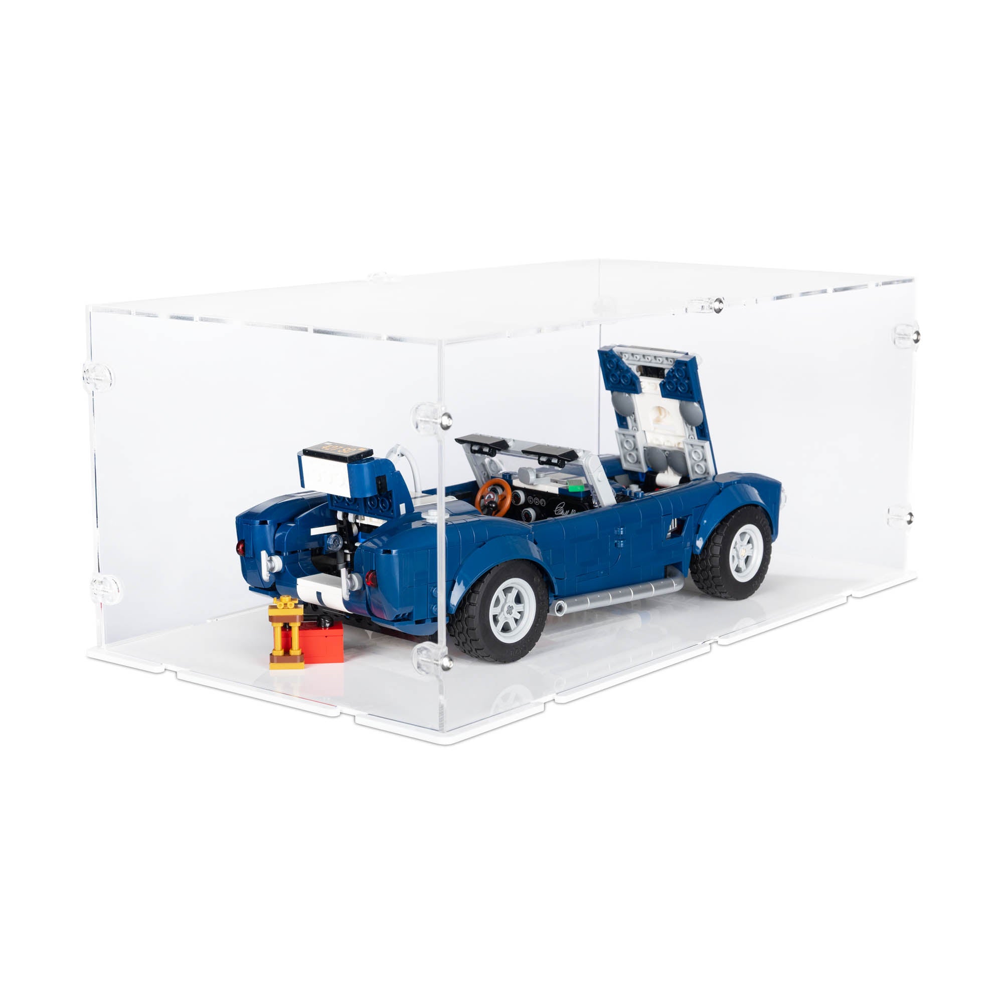 Shelby Cobra 427 S/C Display Case for LEGO 10357