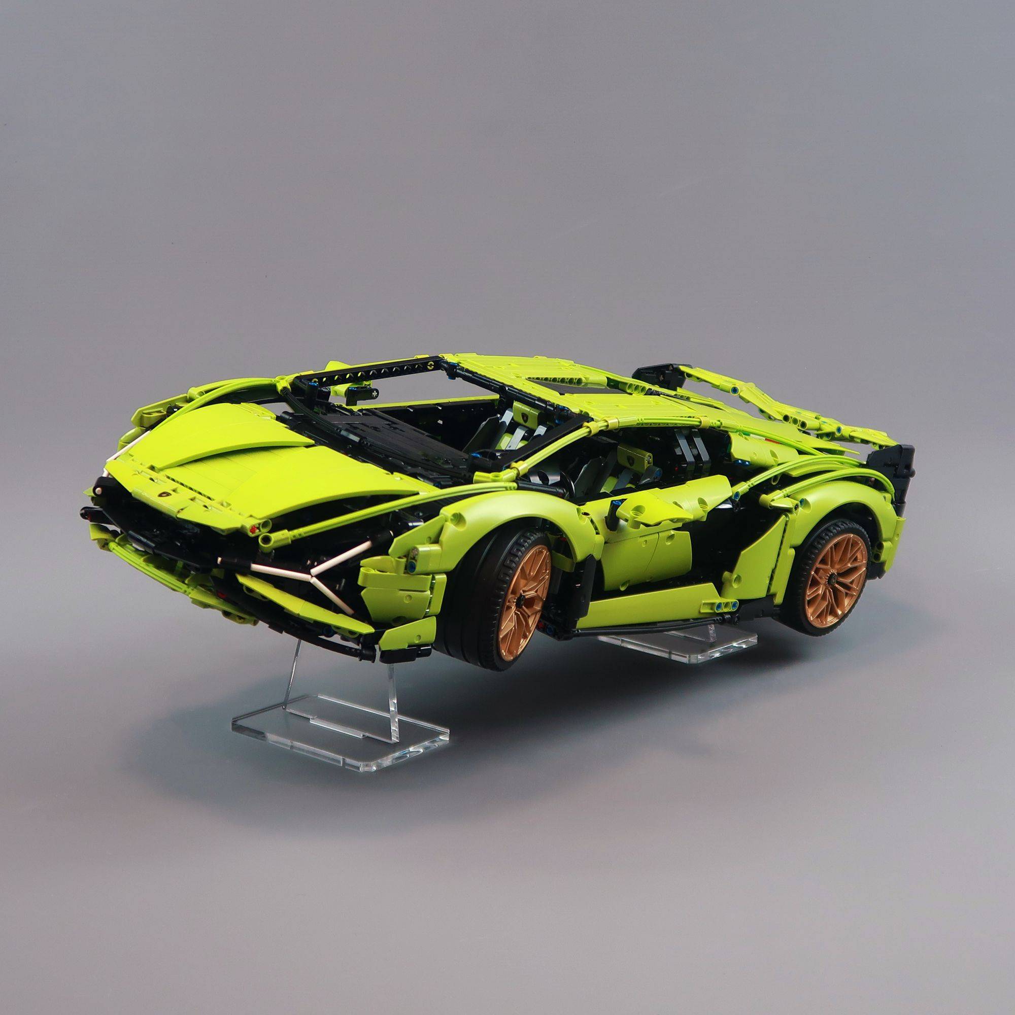 Angled Tech Stand Set 2 for LEGO Technic Models
