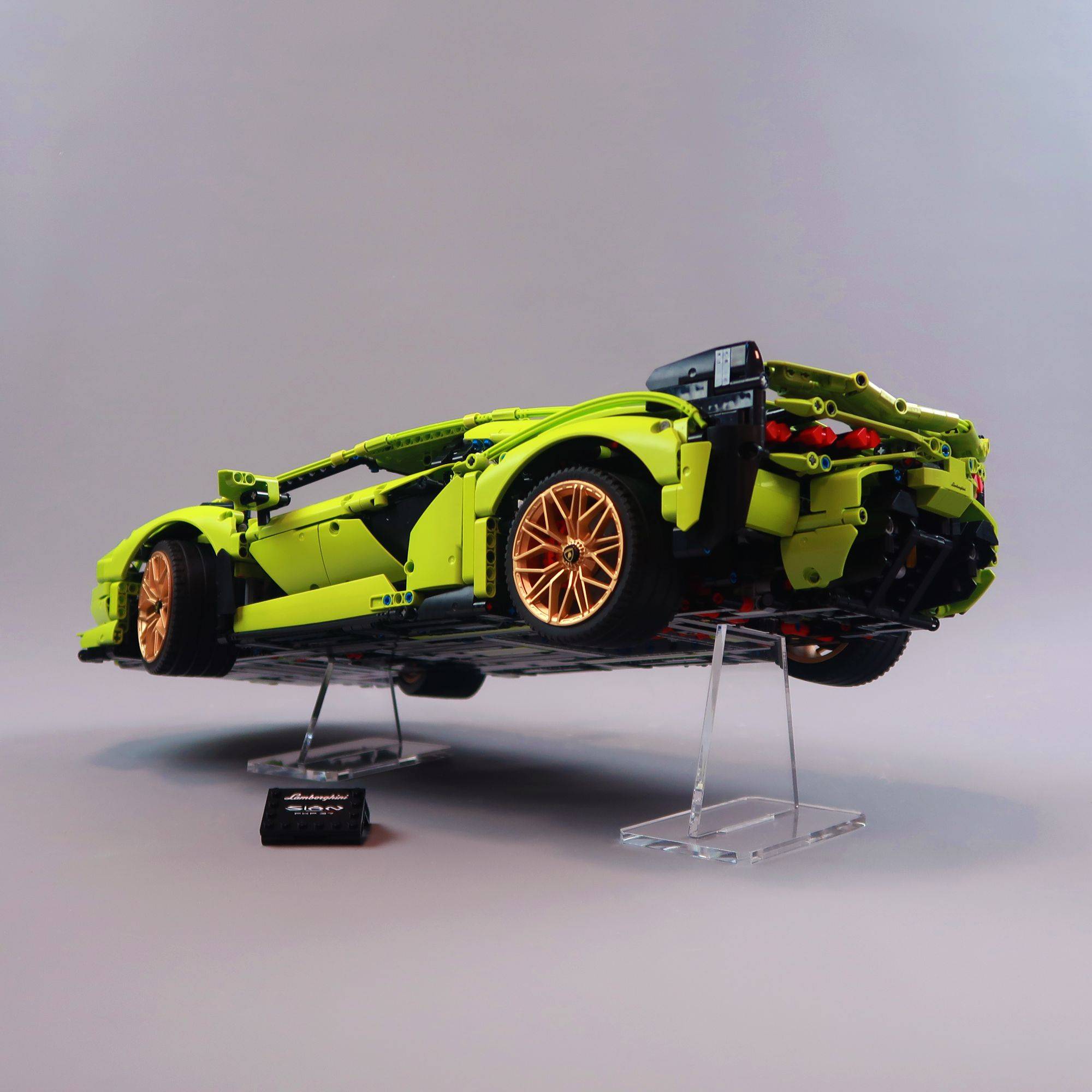 Angled Tech Stand Set 2 for LEGO Technic Models