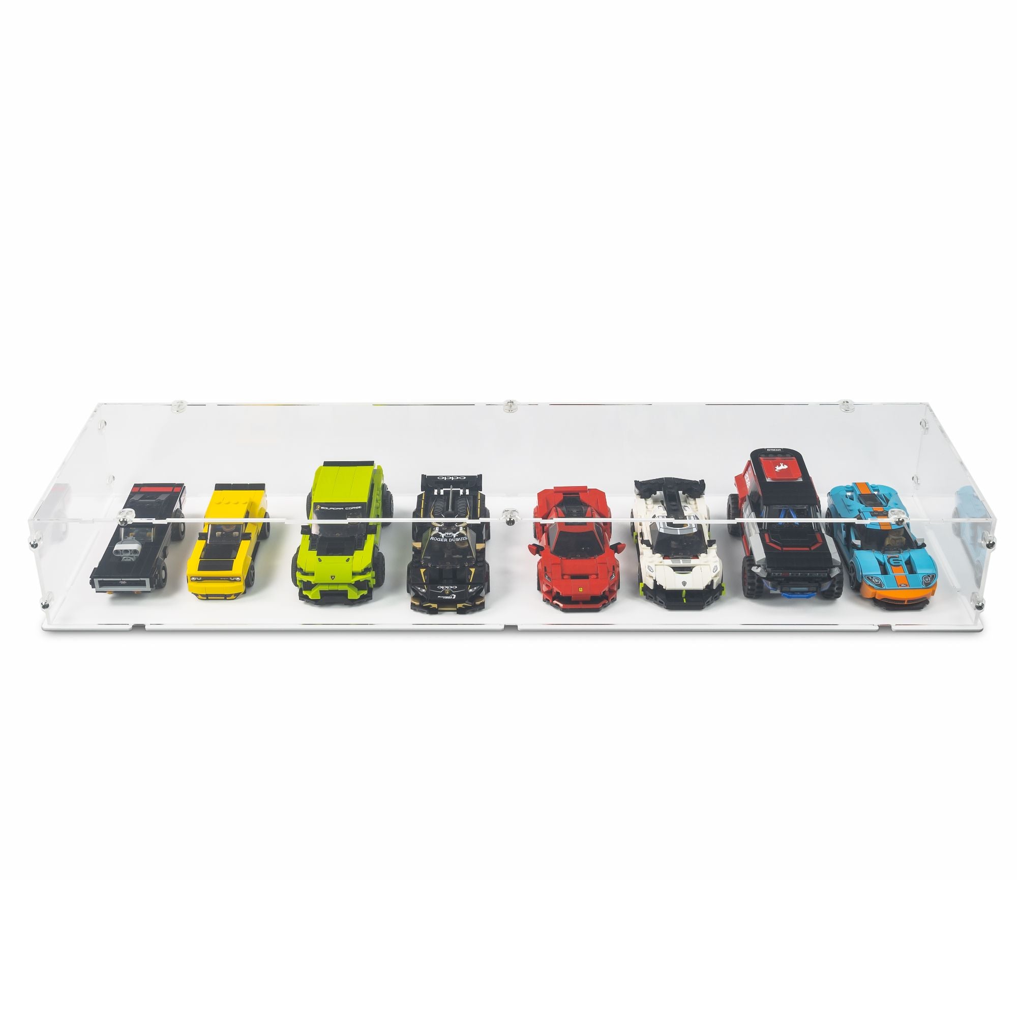 8x LEGO Speed Champions XL Display Case