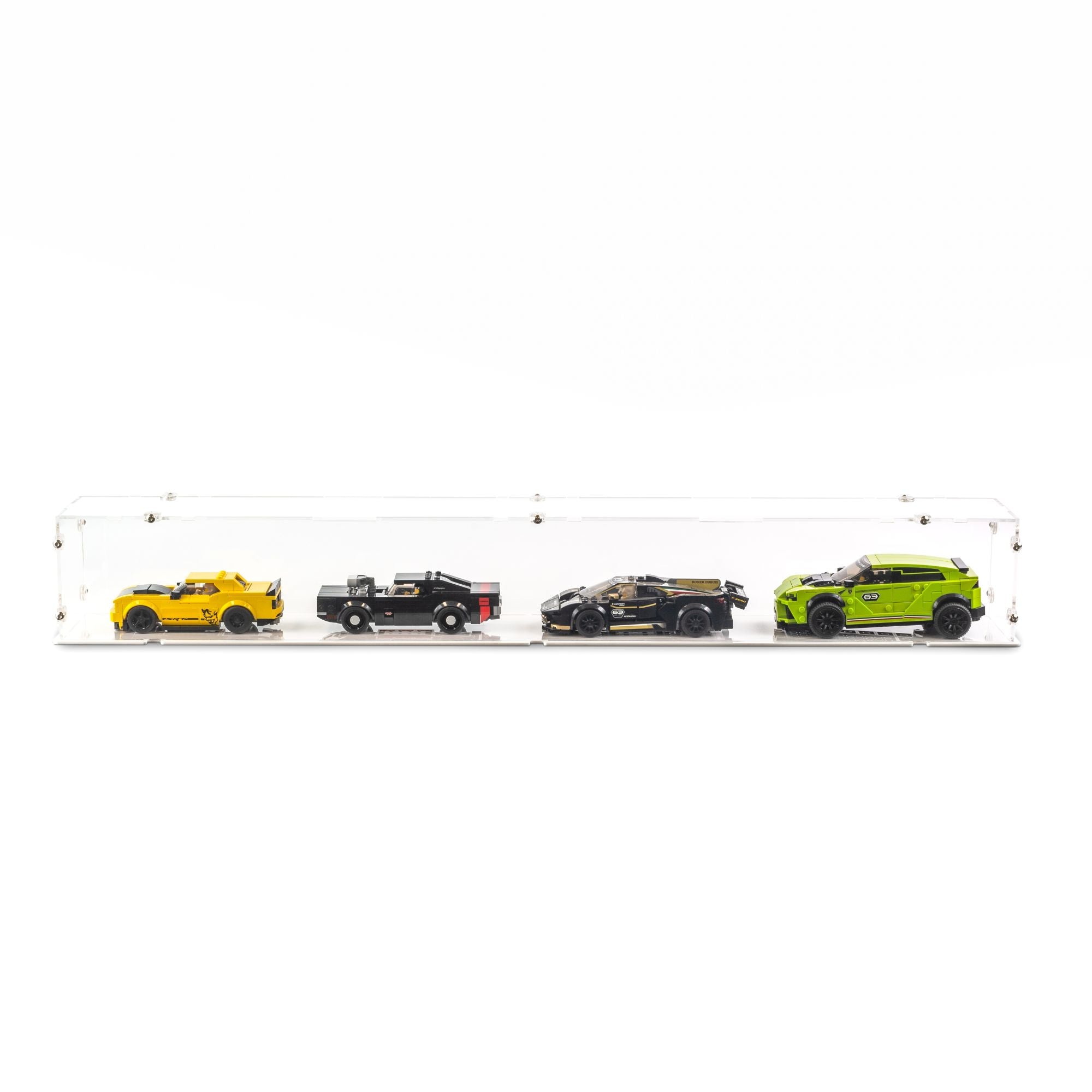 4x LEGO Speed Champions Display Case