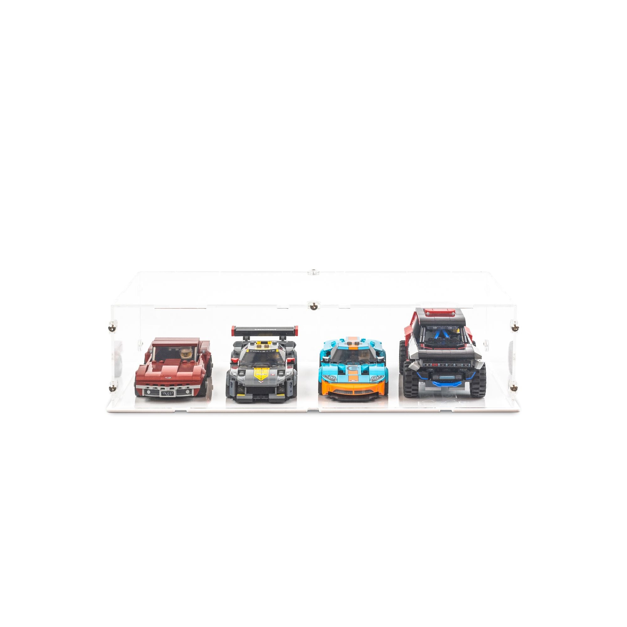 4x LEGO Speed Champions XL Display Case