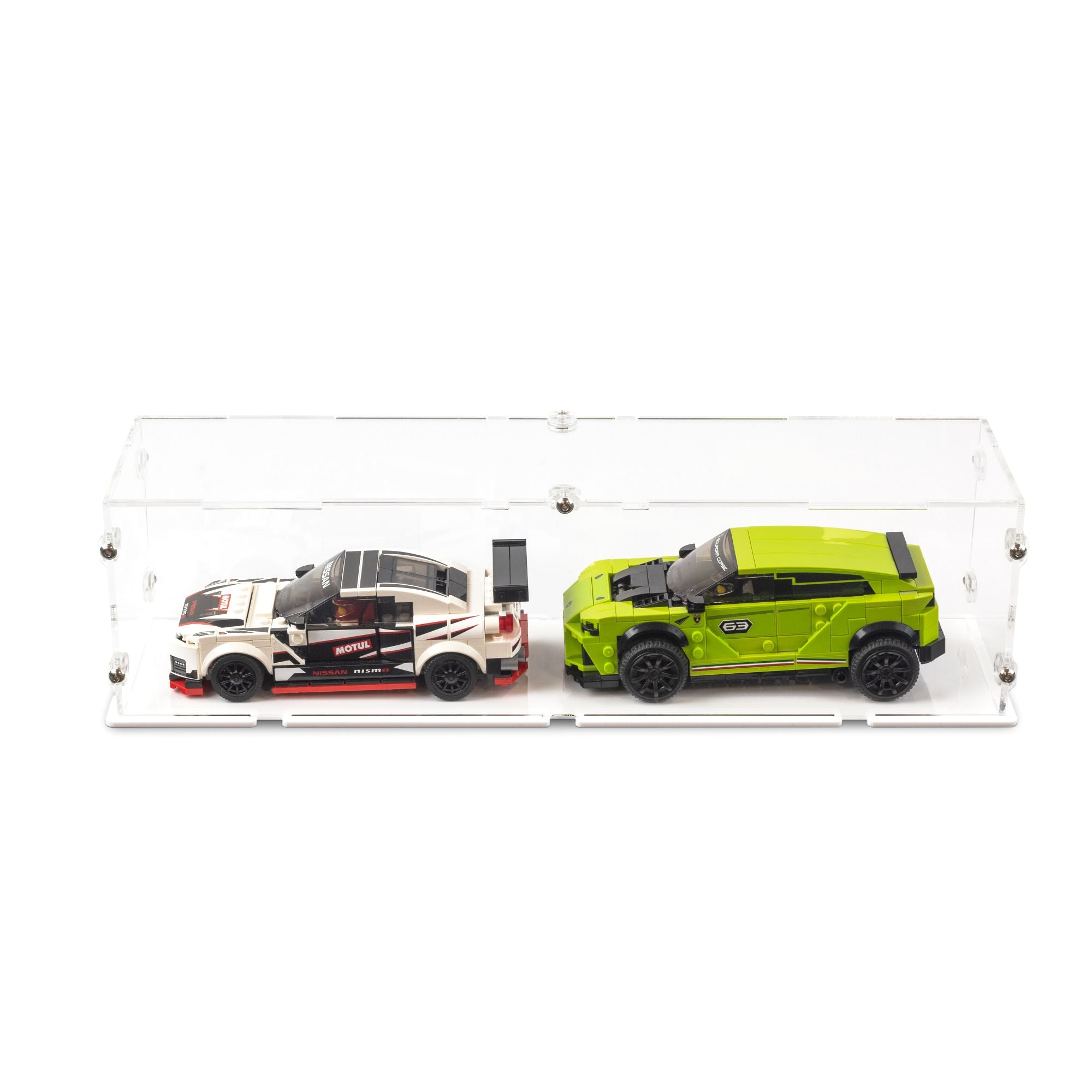2x LEGO Speed Champions Display Case