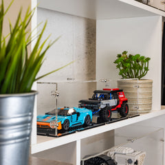 2x LEGO Speed Champions Display Case