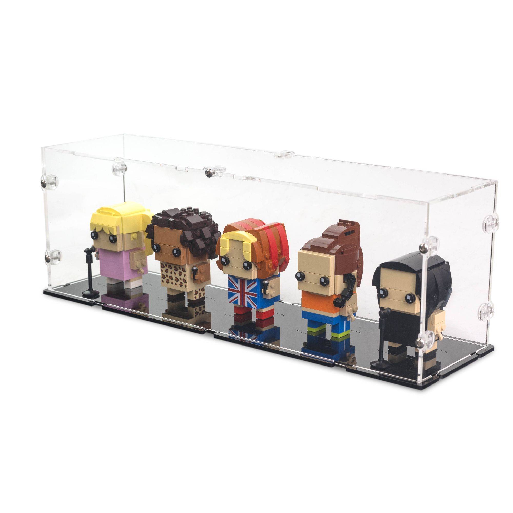 Spice Girls Tribute BrickHeadz Display Case for LEGO 40548