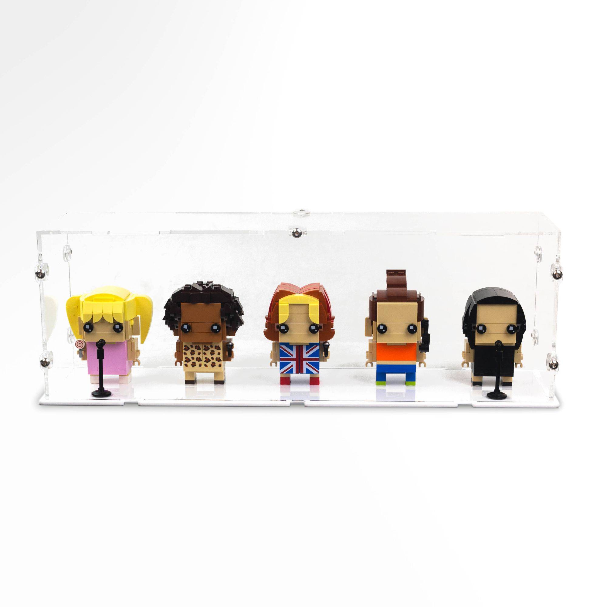 Spice Girls Tribute BrickHeadz Display Case for LEGO 40548