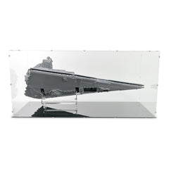 UCS Imperial Star Destroyer (Vertical) Display Case & Stand for LEGO 75252