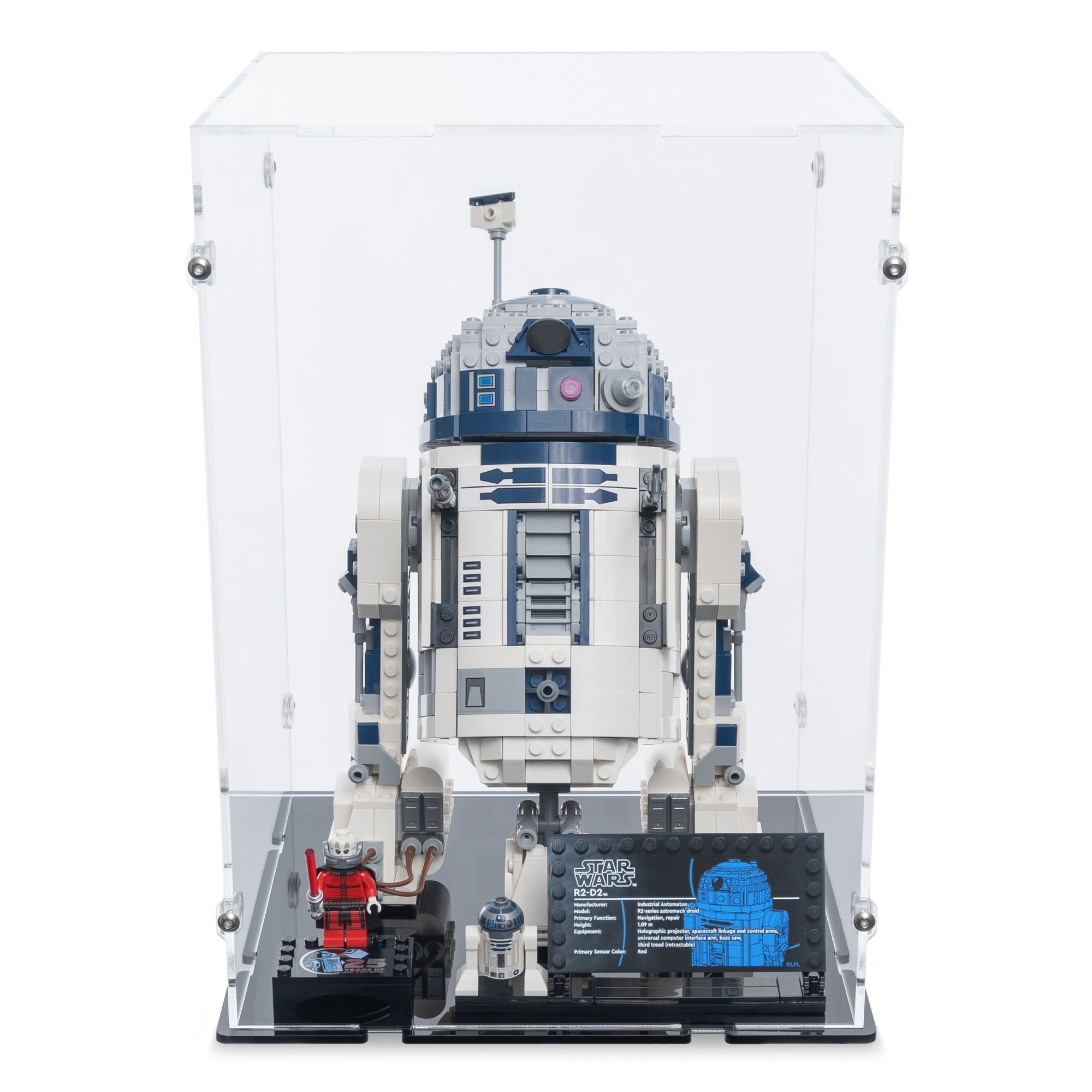 R2-D2 Display Case for LEGO 75379