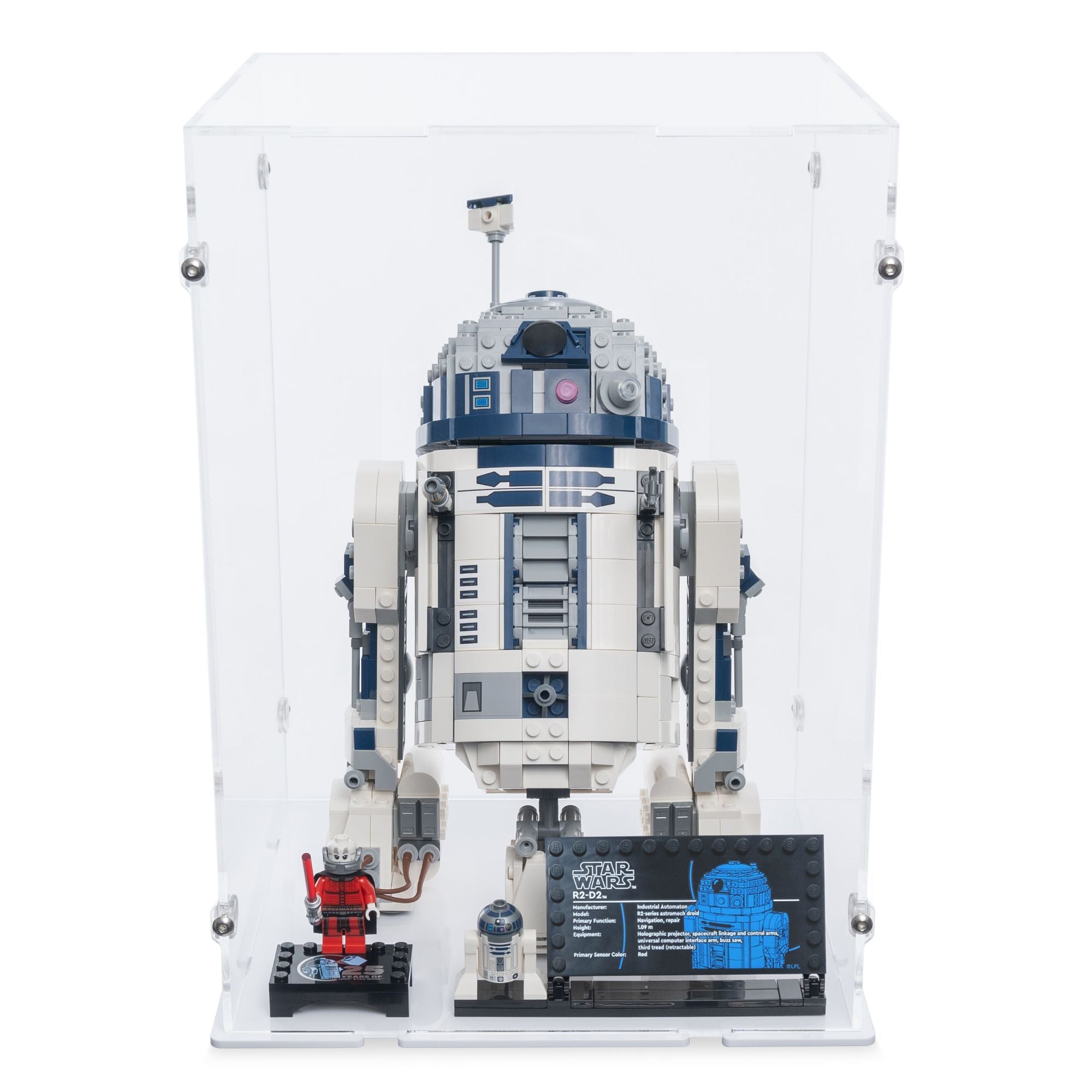 R2-D2 Display Case for LEGO 75379